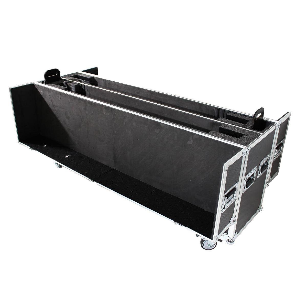 ProX Universal Case For Flat Panel Monitor LED-LCD-Plasma TV Dual 70" to 85" Adjustable Flight Case W-4" Casters.