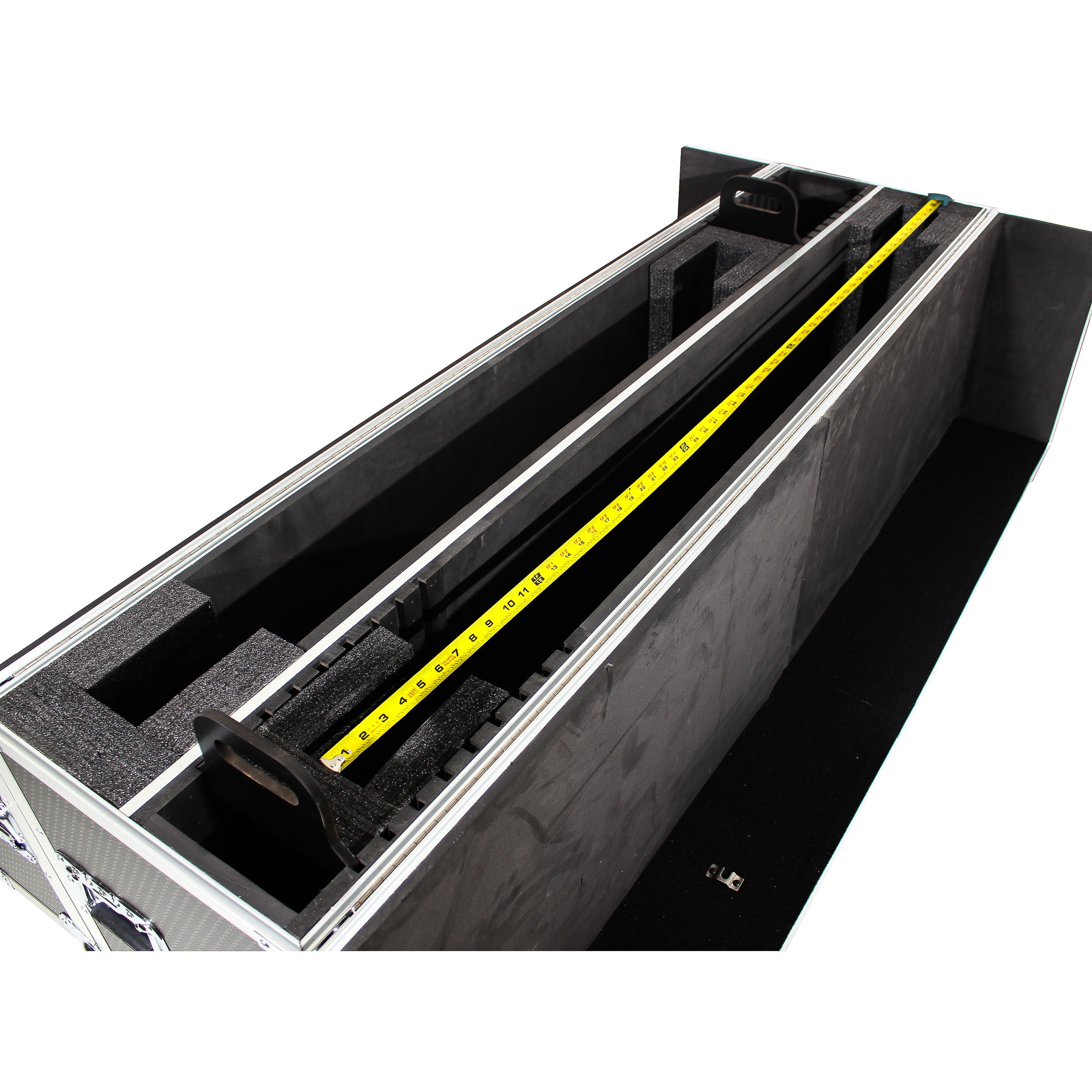 ProX Universal Case For Flat Panel Monitor LED-LCD-Plasma TV Dual 70" to 85" Adjustable Flight Case W-4" Casters