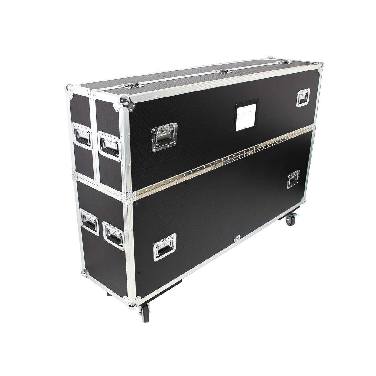 ProX Universal Case For Flat Panel Monitor LED-LCD-Plasma TV Dual 70" to 85" Adjustable Flight Case W-4" Casters.