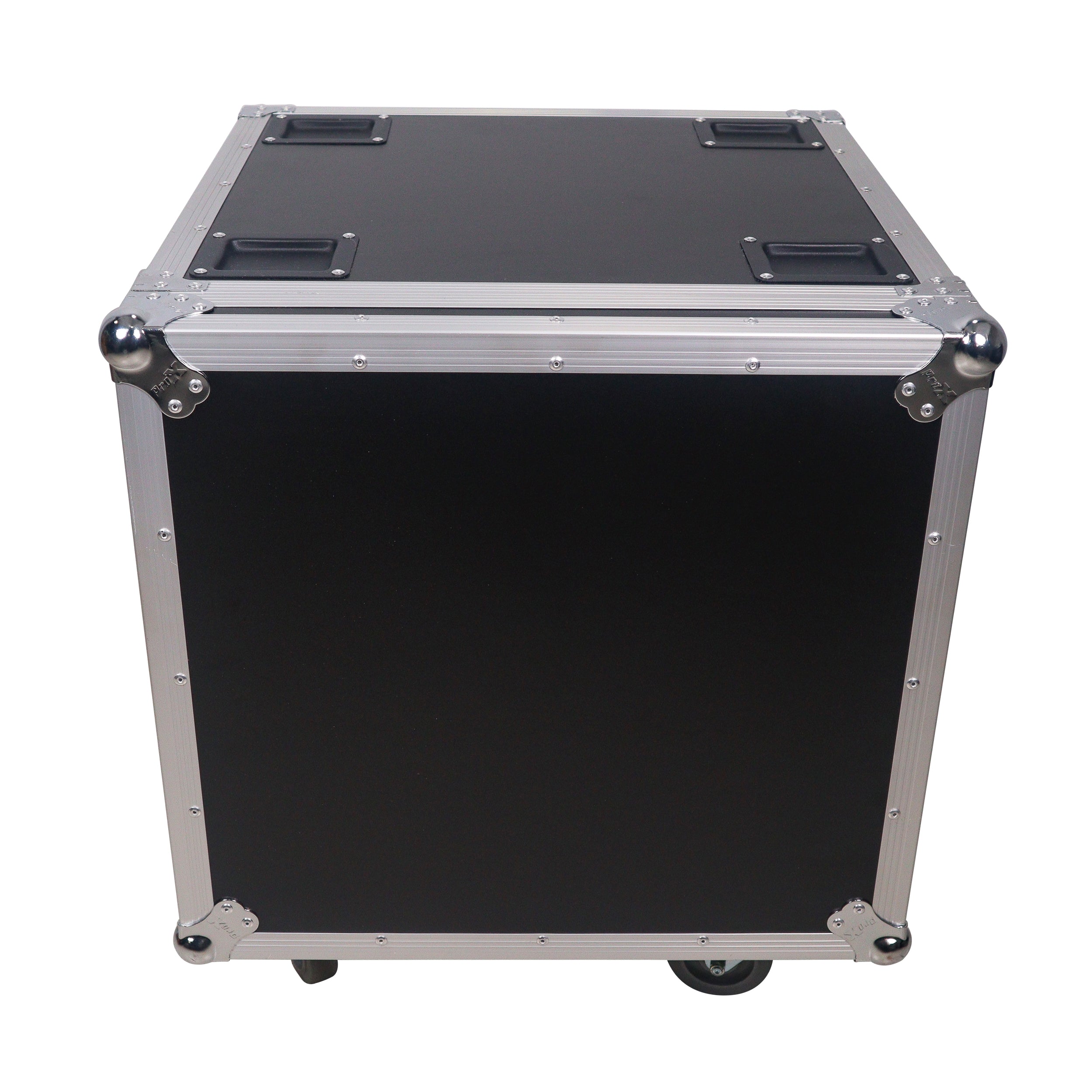 ProX ATA Style 10U Space Shockproof Amp Rack Mount Case 20 inch Depth with Caster Wheels