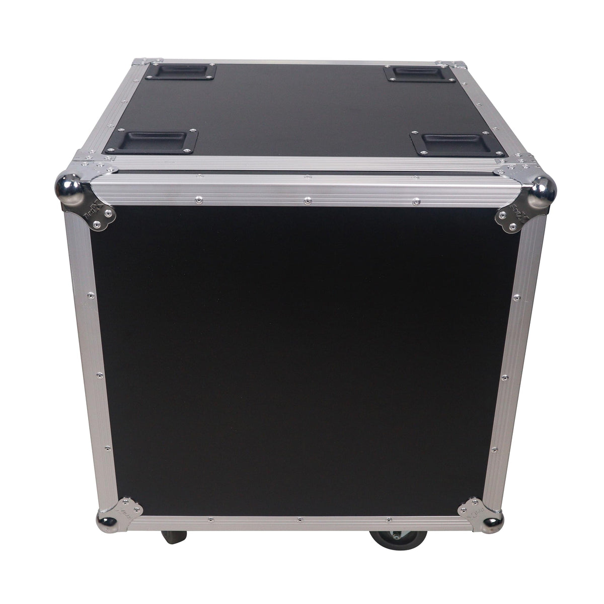 ProX ATA Style 10U Space Shockproof Amp Rack Mount Case 20 inch Depth with Caster Wheels