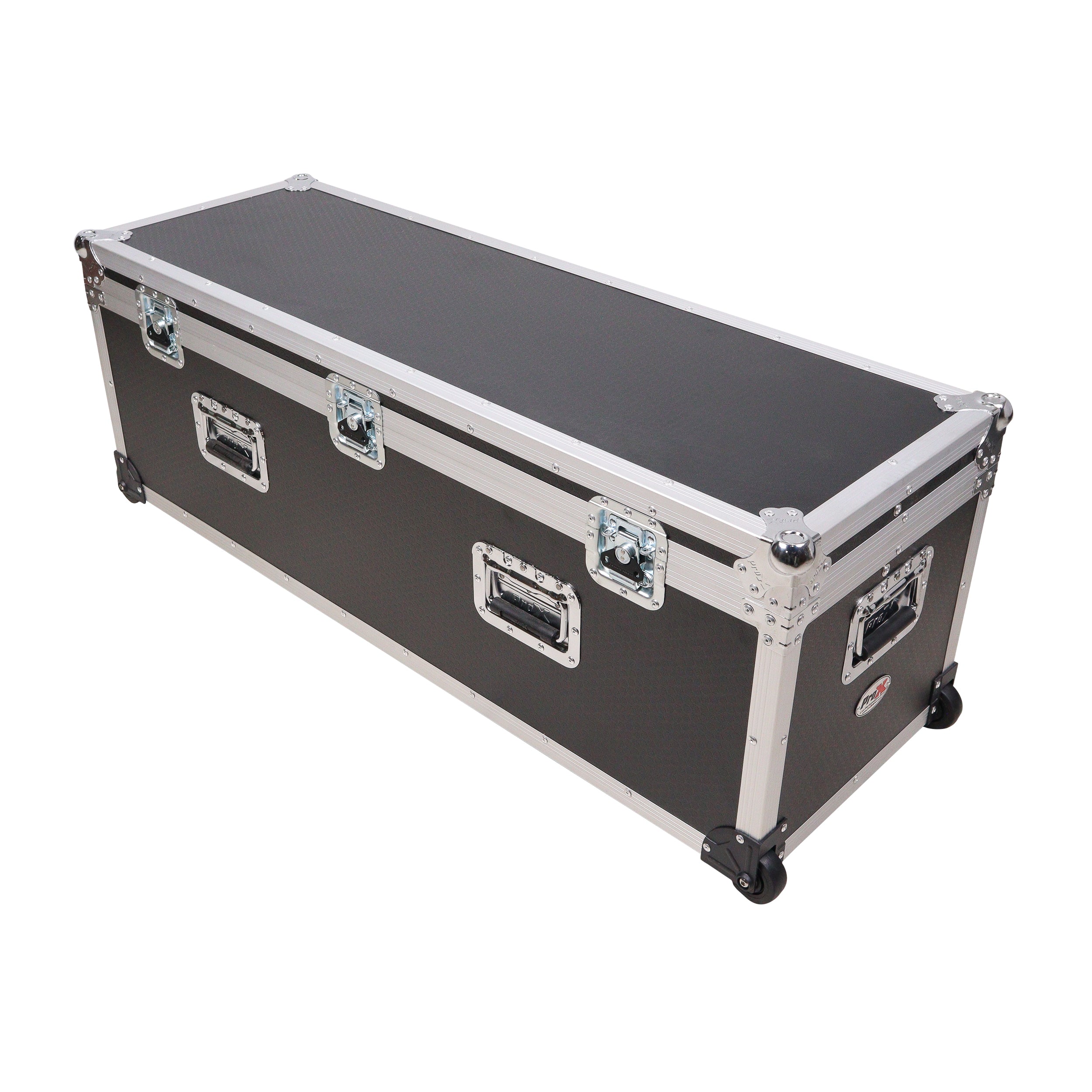 ProX ATA Utility Flight Travel Heavy-Duty Storage Road Case with Low Profile Wheels – 48x16x16 in. Exterior