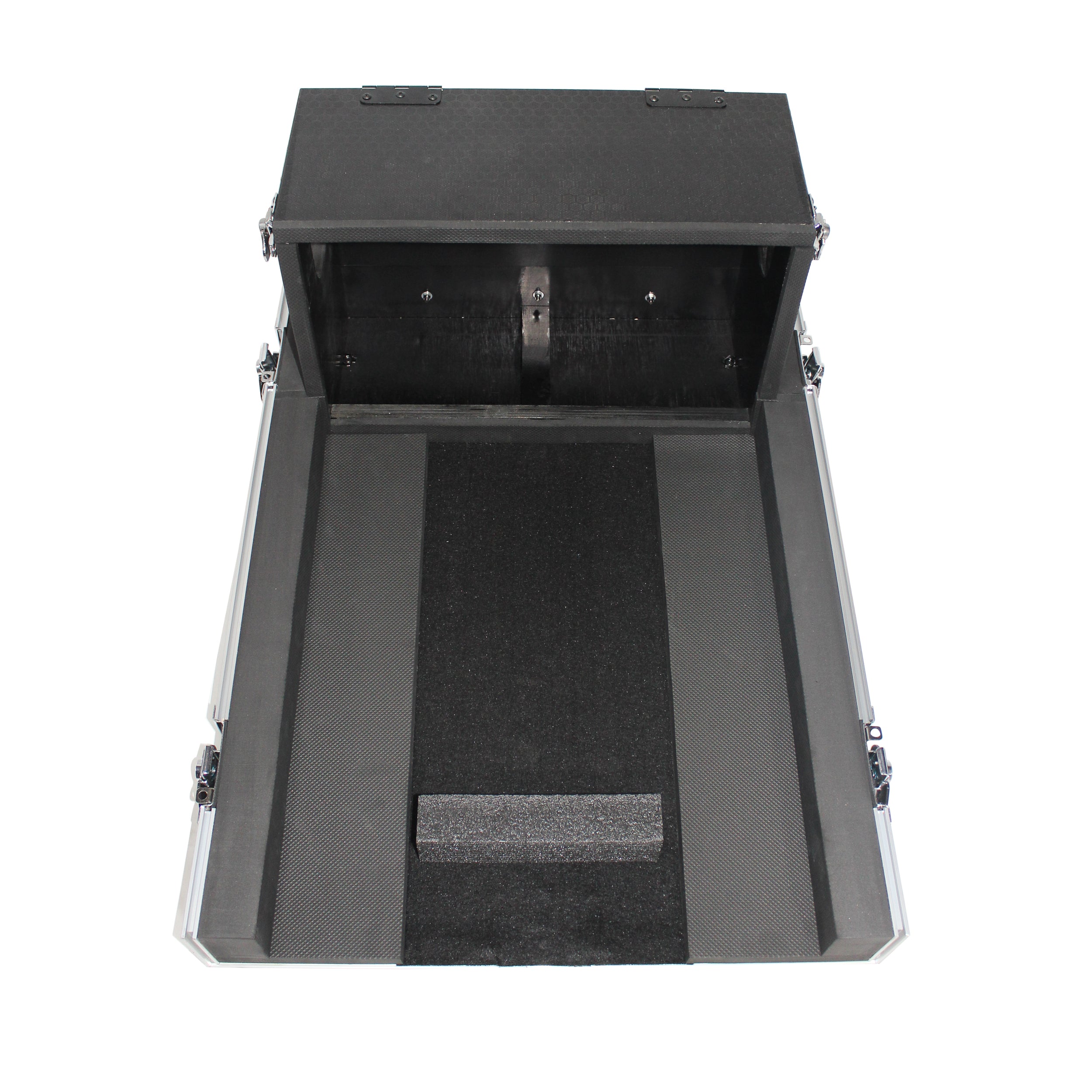 ProX ATA Digital Audio Mixer Flight Case for Yamaha QL1 Mixer CaseConsole with Doghouse compartment and Caster wheels