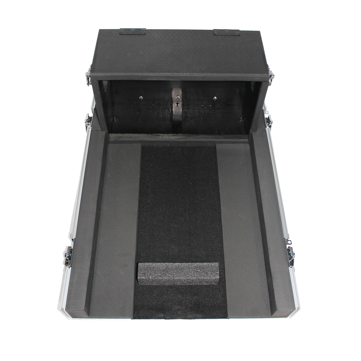 ProX ATA Digital Audio Mixer Flight Case for Yamaha QL1 Mixer CaseConsole with Doghouse compartment and Caster wheels.