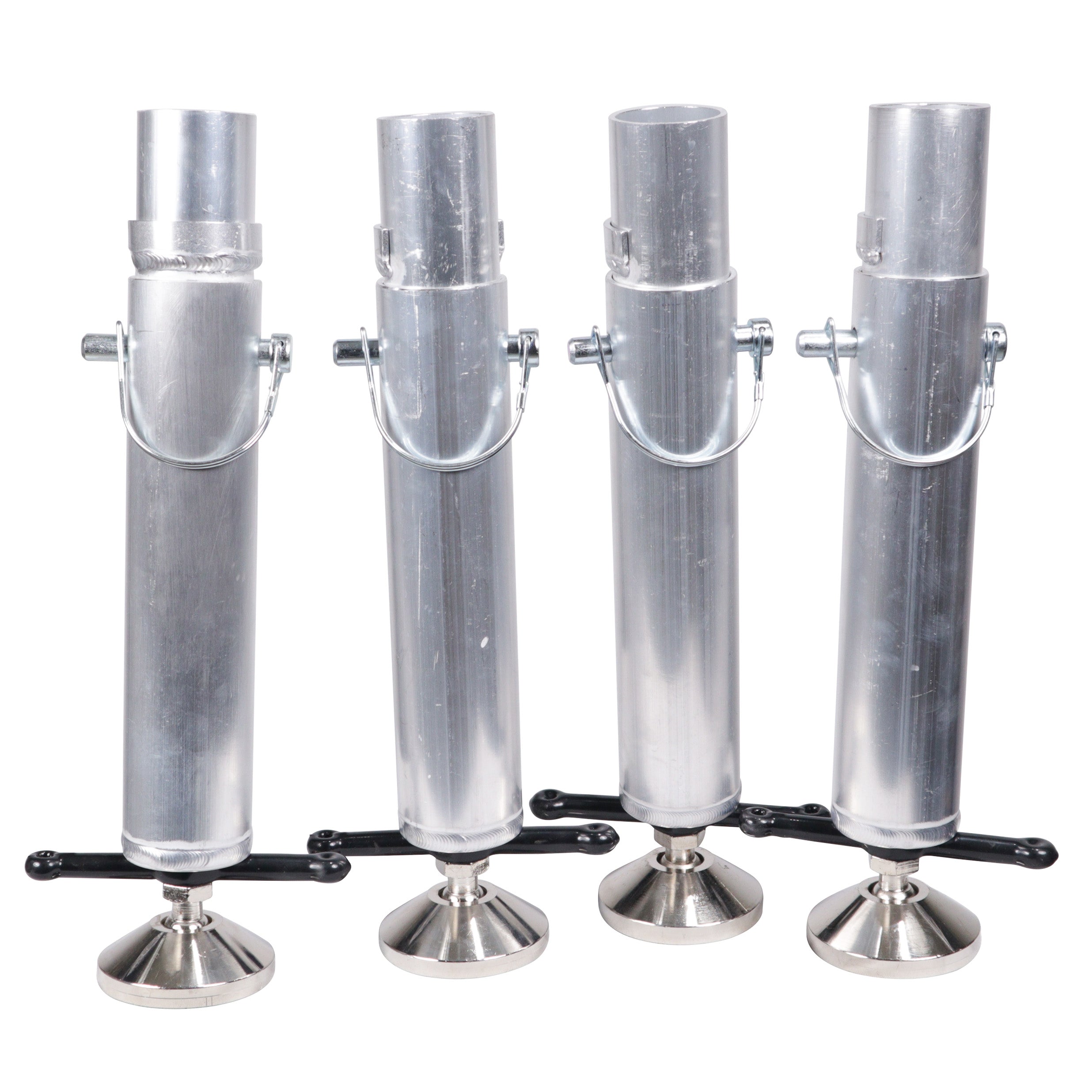 ProX Set of (4)Telescoping Stage Legs with Ball Joint Adjusts from 16 to 24 inches compatible with ProX StageQ™ Platforms