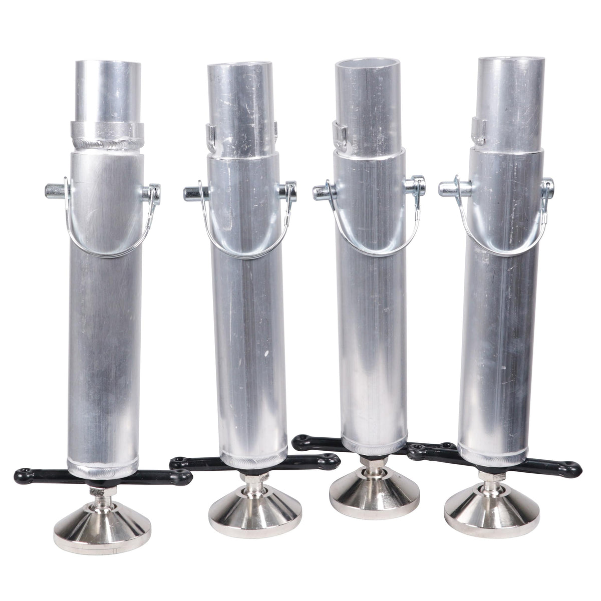 ProX Set of (4)Telescoping Stage Legs with Ball Joint Adjusts from 16 to 24 inches compatible with ProX StageQ™ Platforms.