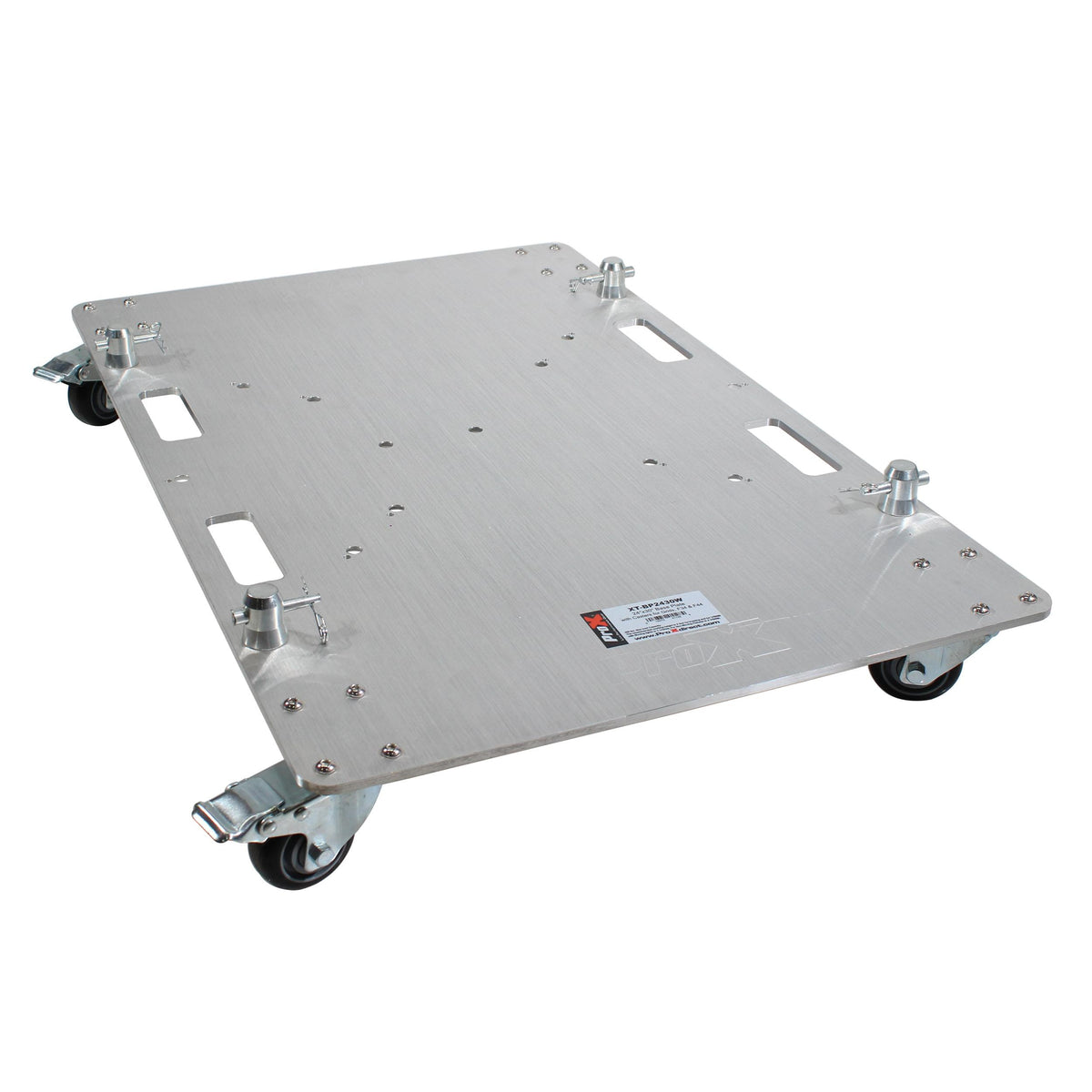 ProX 24 x 30 in. Module Base Plate with Locking Casters for ProX XT-GRU Rapid Grid Modular System.