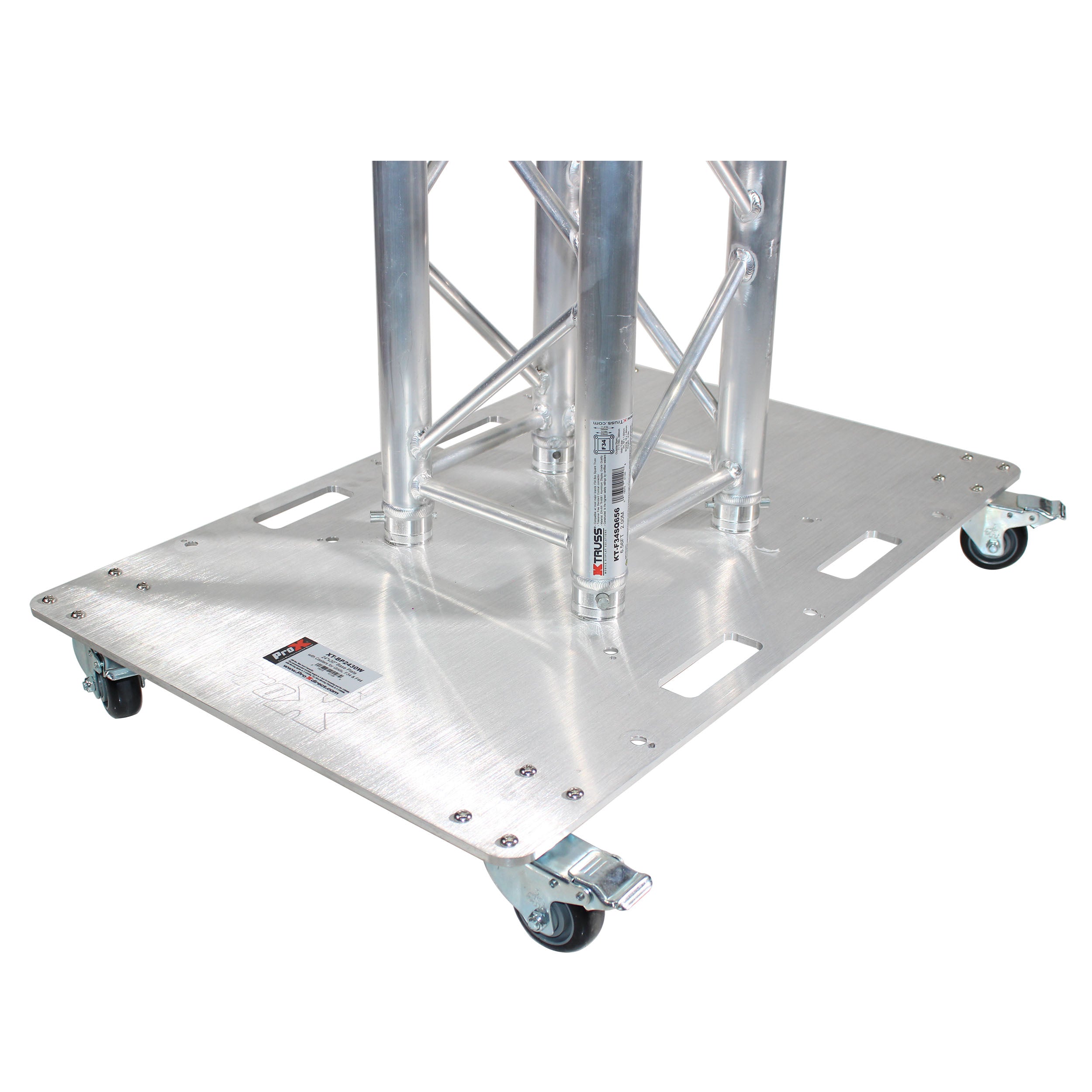 ProX 24 x 30 in. Module Base Plate with Locking Casters for ProX XT-GRU Rapid Grid Modular System