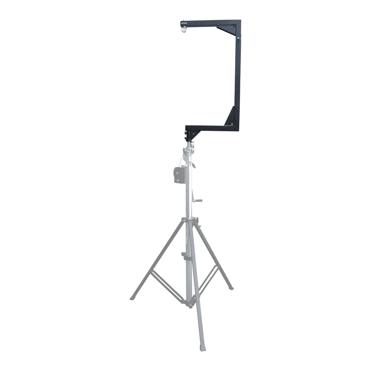 ProX Telescopic C-Shape Bar Support mount fits Crank Stand Lifter for Small Line Array Speakers Max Load 150 lbs.