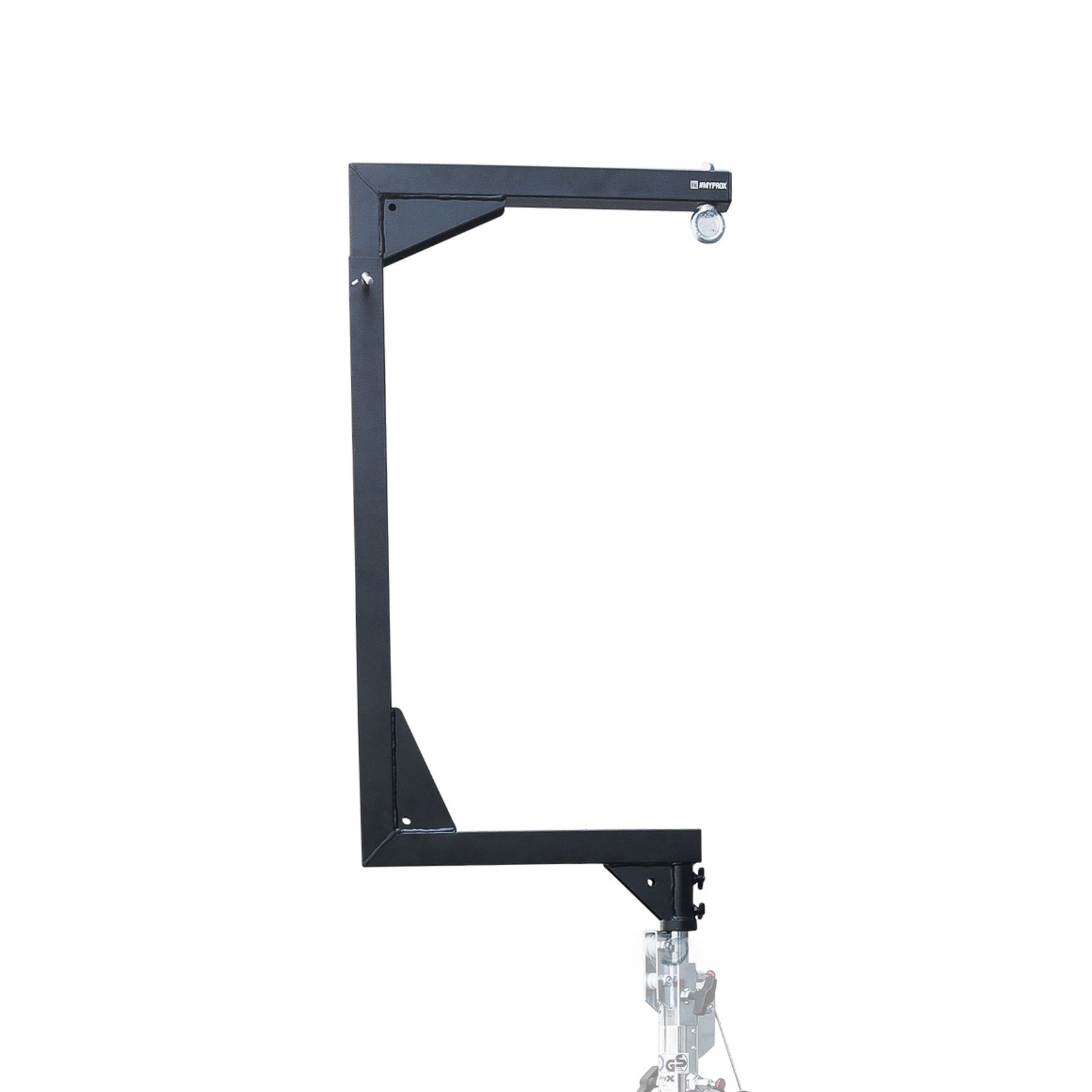 ProX Telescopic C-Shape Bar Support mount fits Crank Stand Lifter for Small Line Array Speakers Max Load 150 lbs