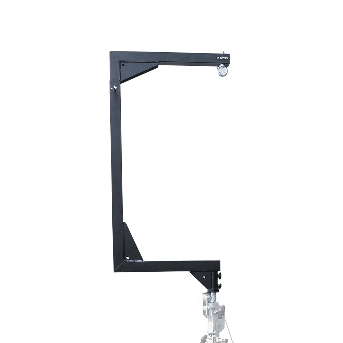 ProX Telescopic C-Shape Bar Support mount fits Crank Stand Lifter for Small Line Array Speakers Max Load 150 lbs.