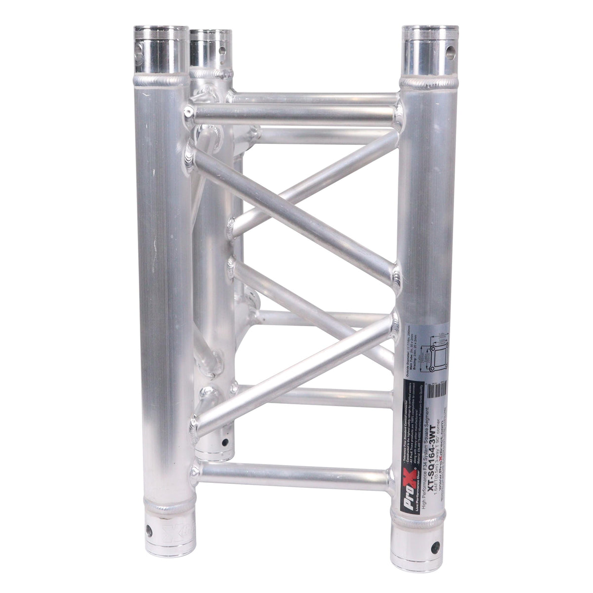 ProX 1.64 3-Way 90 Degree Corner Section T-Section for F34 Conical Truss Segments.