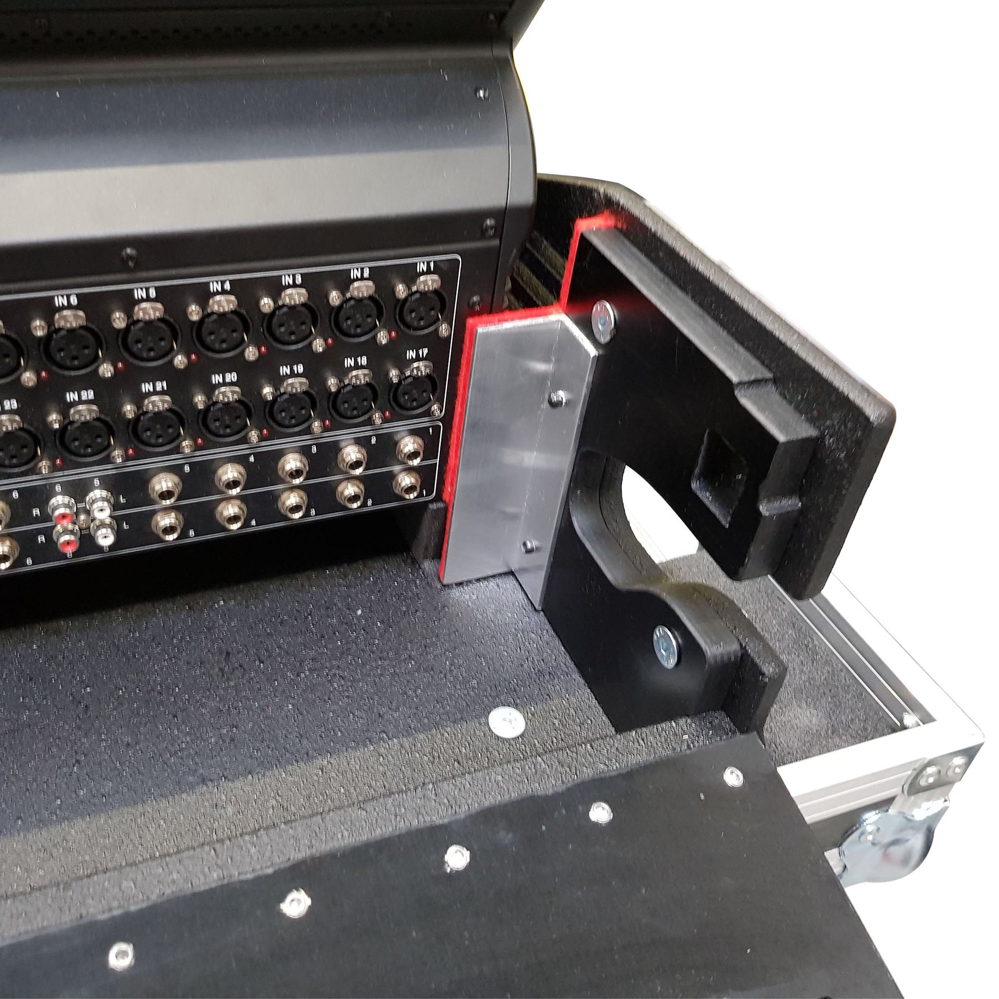 ProX MIDAS M32 Flip-Ready Hydraulic Console Easy Retracting Lifting Case by ZCASE