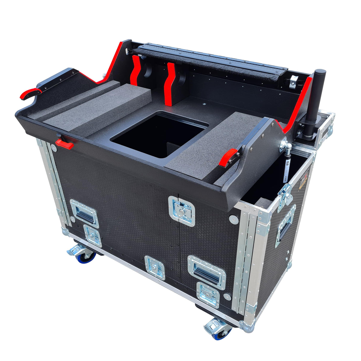 ProX Flip-Ready Retracting Case for grandMA3 Light Console by ZCASE.