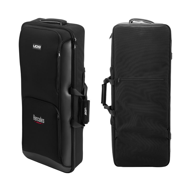 Hercules DJControl T10 Gig Pack - Motorized DJ performance controller with 10” vinyl discs and Backpack