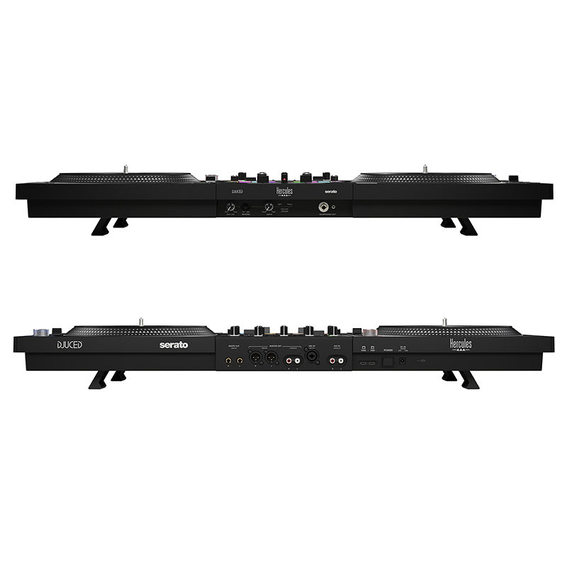 Hercules DJControl T10 - Motorized DJ performance controller with 10” vinyl discs.