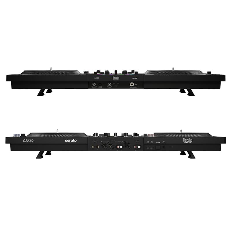 Hercules DJControl T10 - Motorized DJ performance controller with 10” vinyl discs.