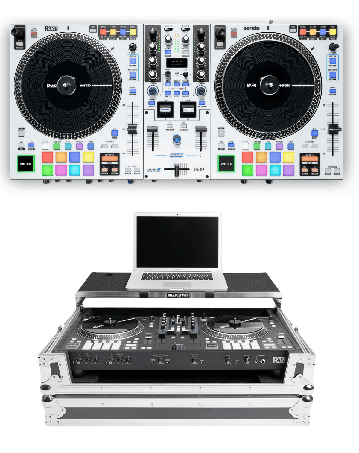 Rane ONE MKII + Magma MGA41007 Case Bundle
