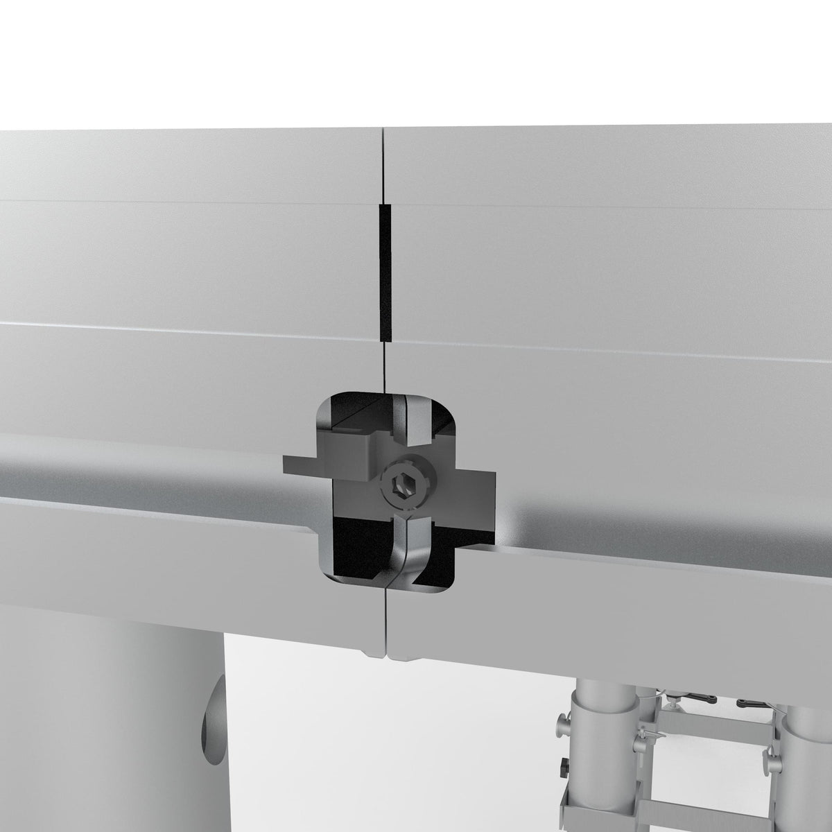 ProX Professional 4 ft x 8 ft Stage Platform with 6 Adjustable Legs 28"–48" Height Modular Event Deck System.