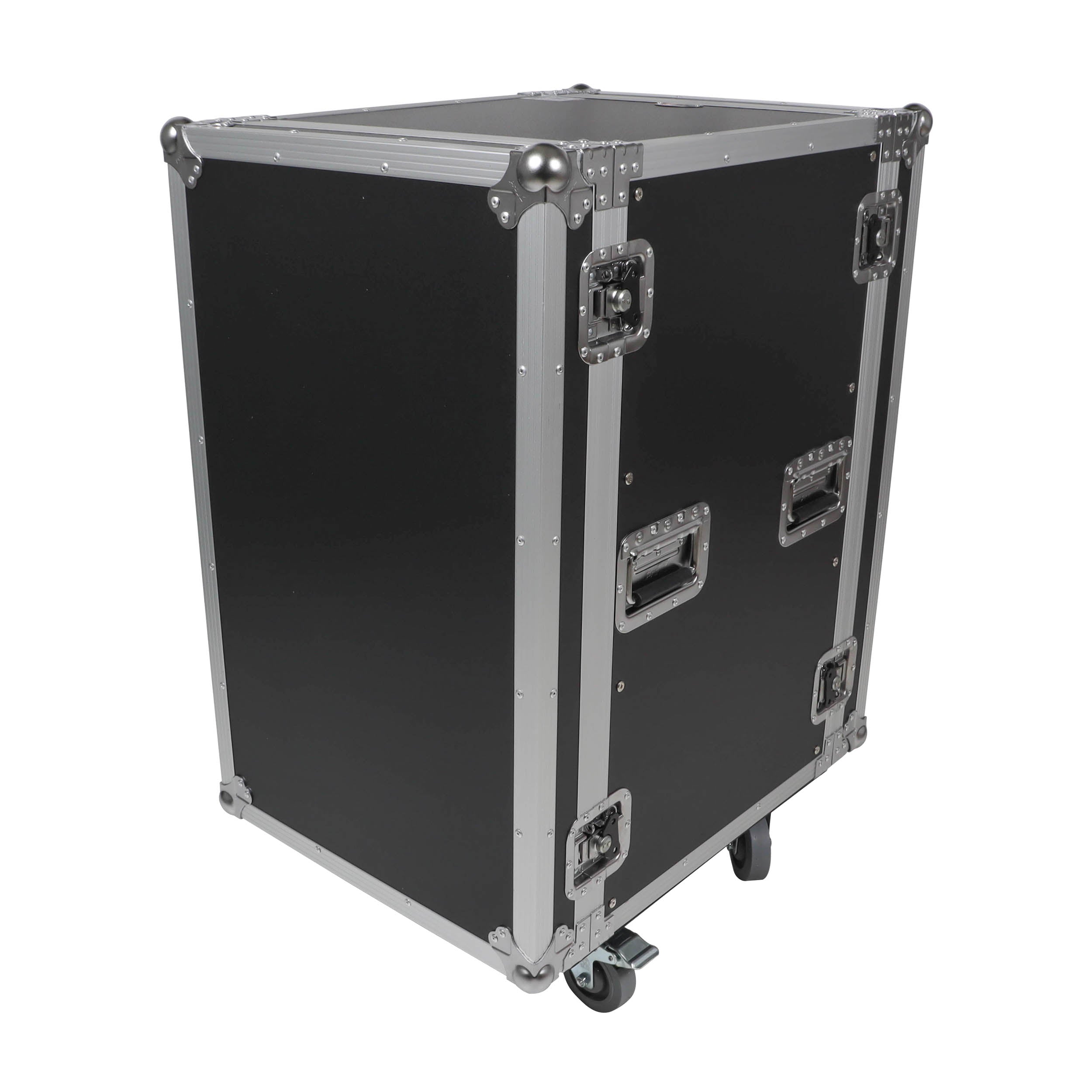 ProX 18U Space Amp Rack Mount ATA Flight Case 19 Inch Depth W-Casters