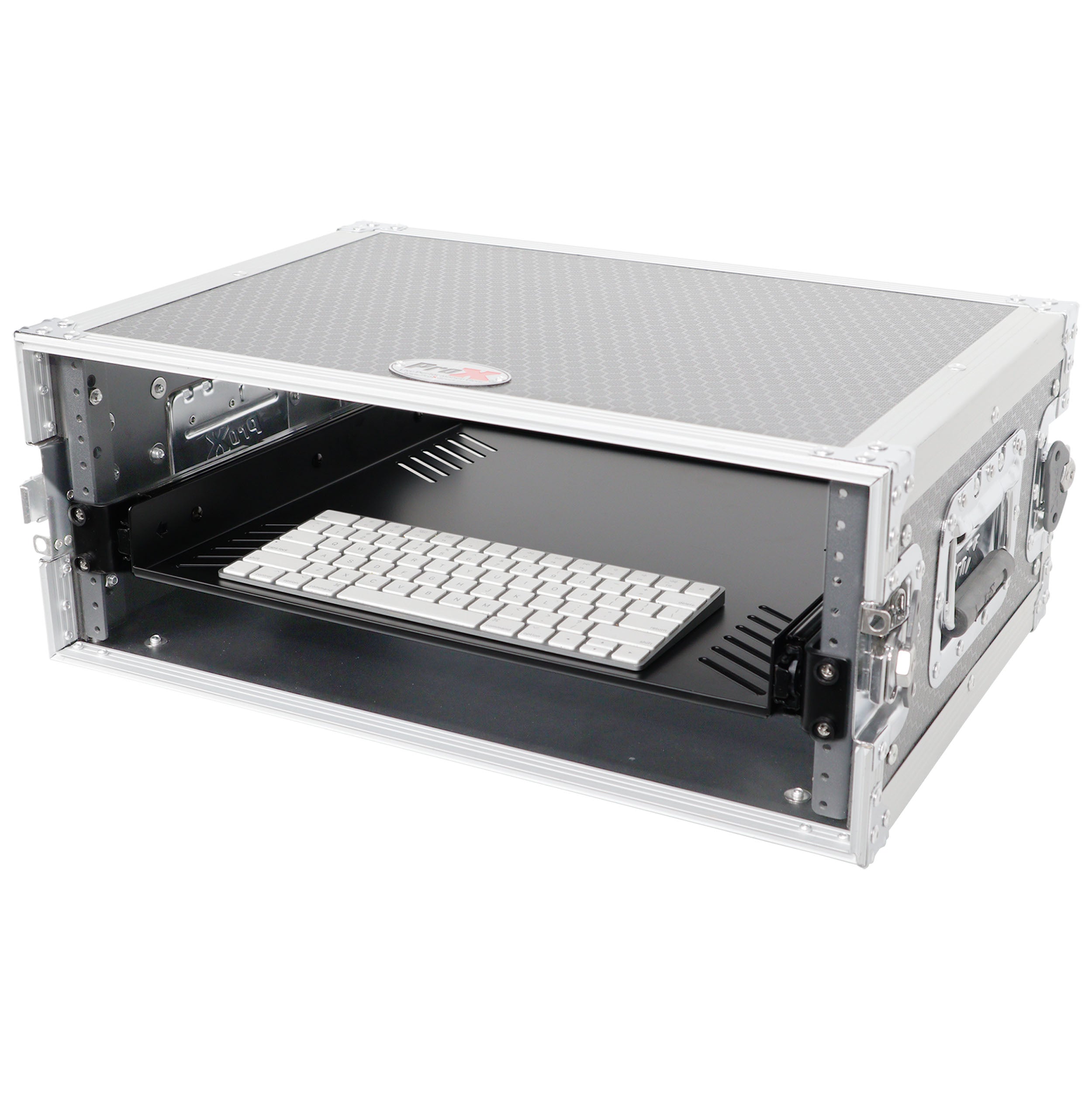 ProX 1U Ventilated Sliding Rack Tray Shelf fits 19" Standard Rack Mount