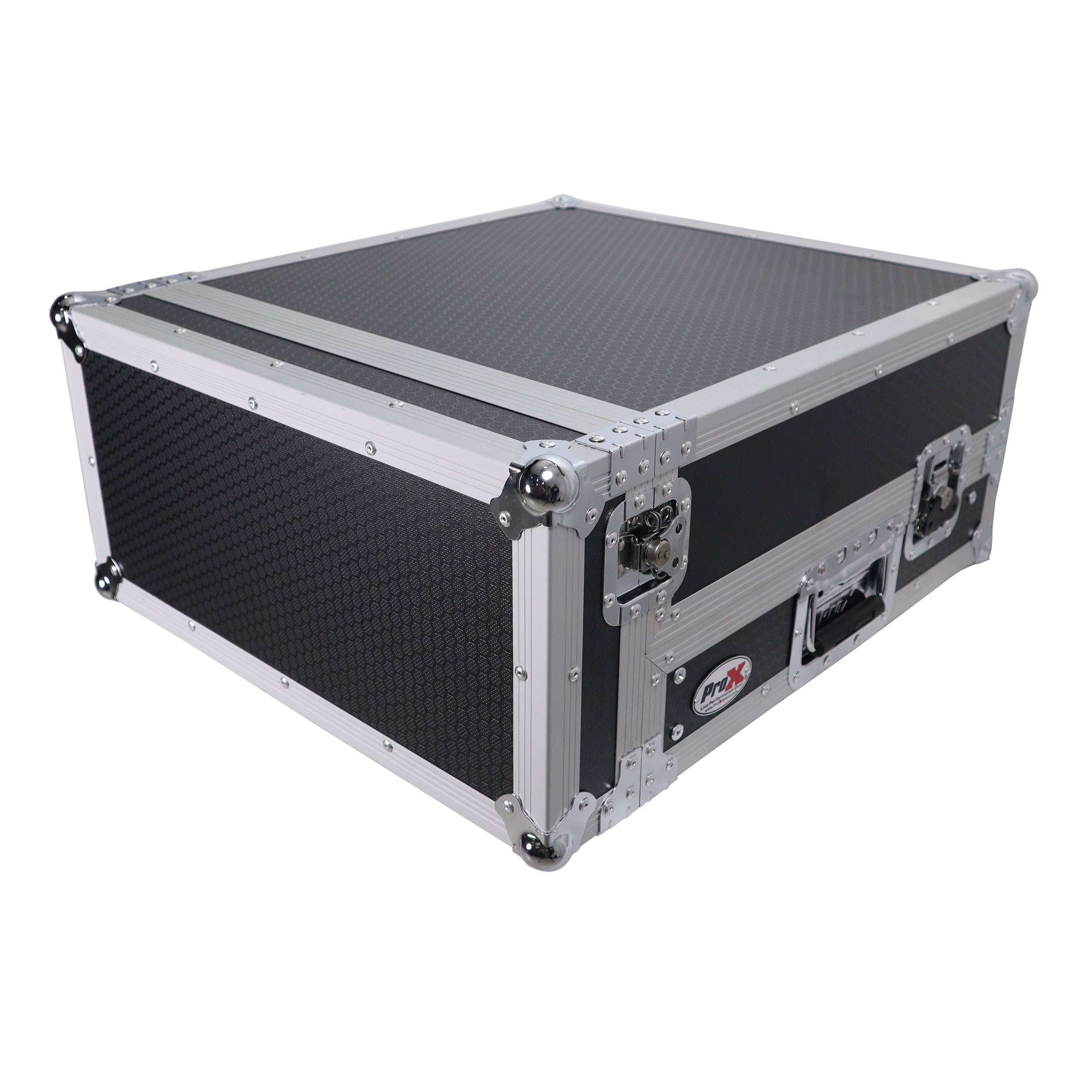 ProX 2U Vertical Rack Mount Flight Case with 10U Top for Mixer Combo Amp Rack