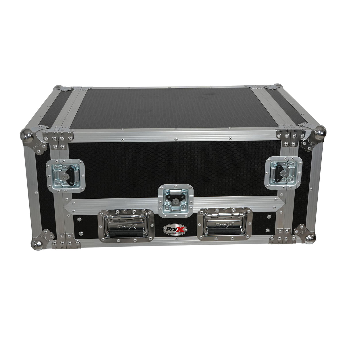 ProX 13U Top Mixer and 2U Rack Combo Flight Case with Laptop Shelf and 3 removable doors