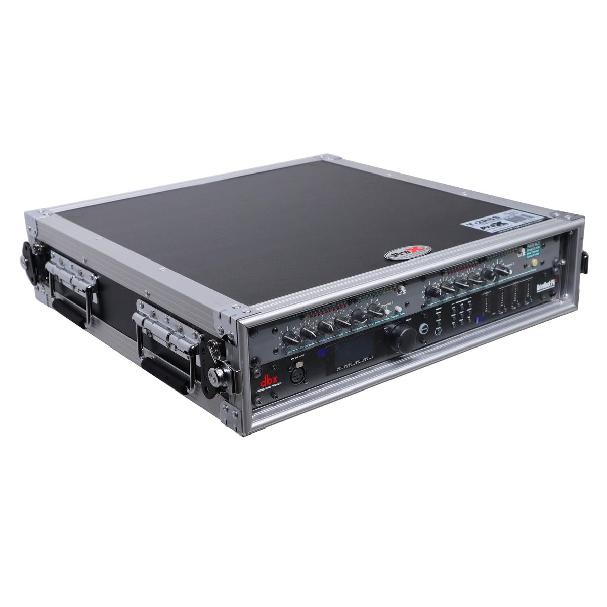 ProX 2U 2 Space Rack Mount ATA Flight Case 19 Inch Depth.