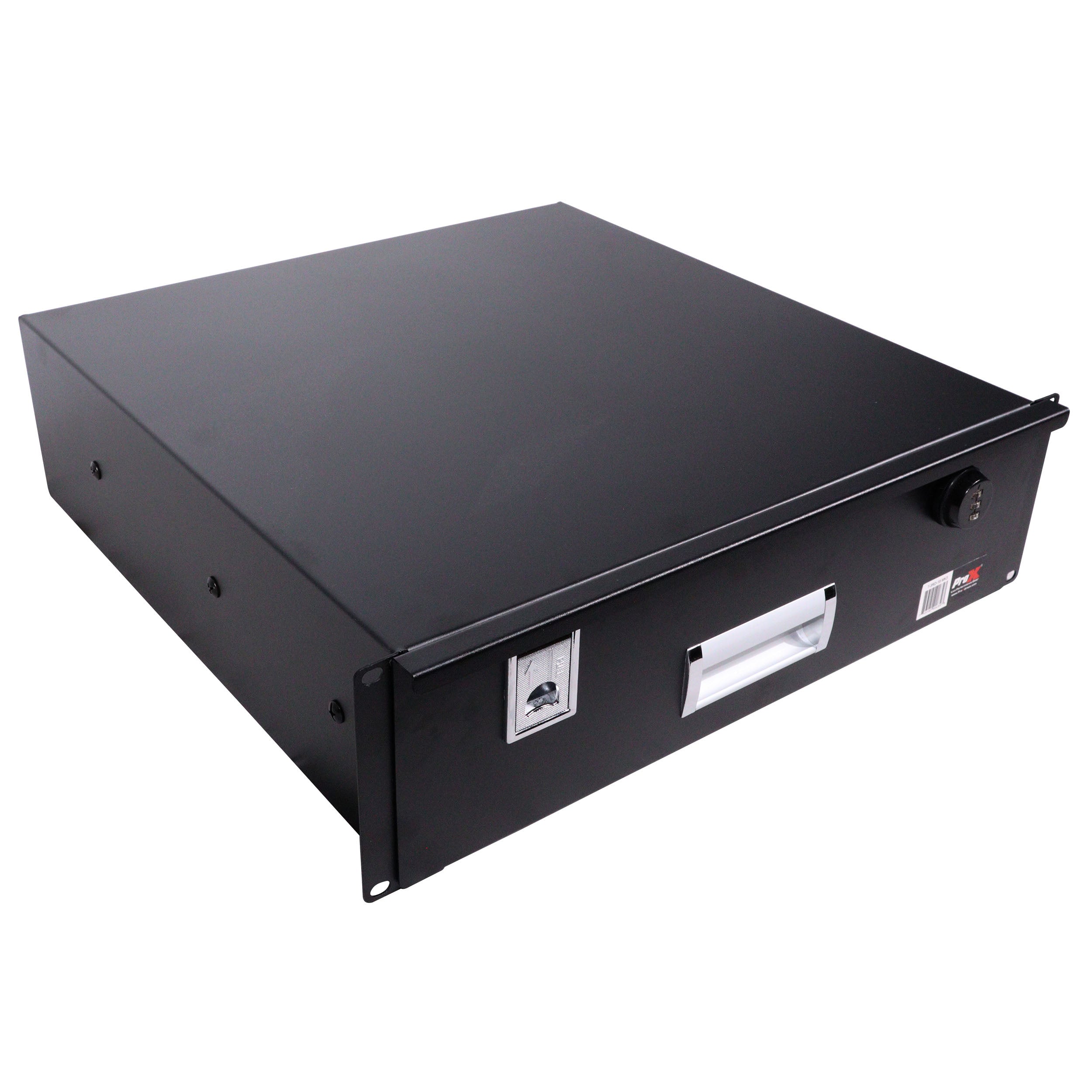 ProX 3U Rack Space 18" Depth Rack Mount Drawer for Audio, DJ, and IT Server rack cases.