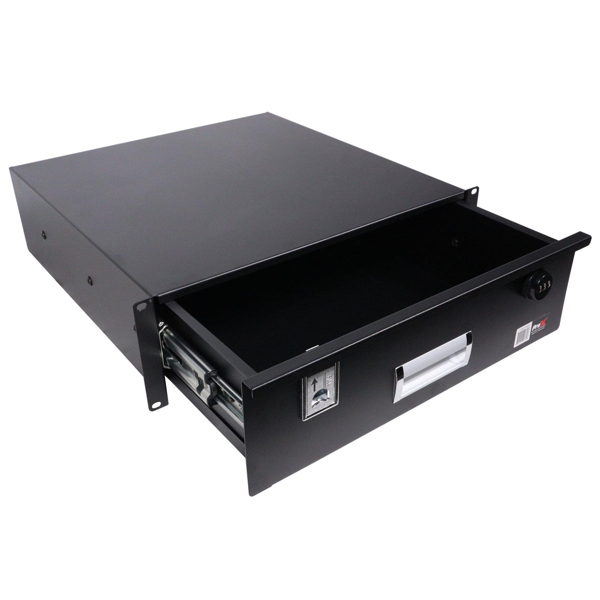ProX 3U Rack Space 18" Depth Rack Mount Drawer for Audio, DJ, and IT Server rack cases..