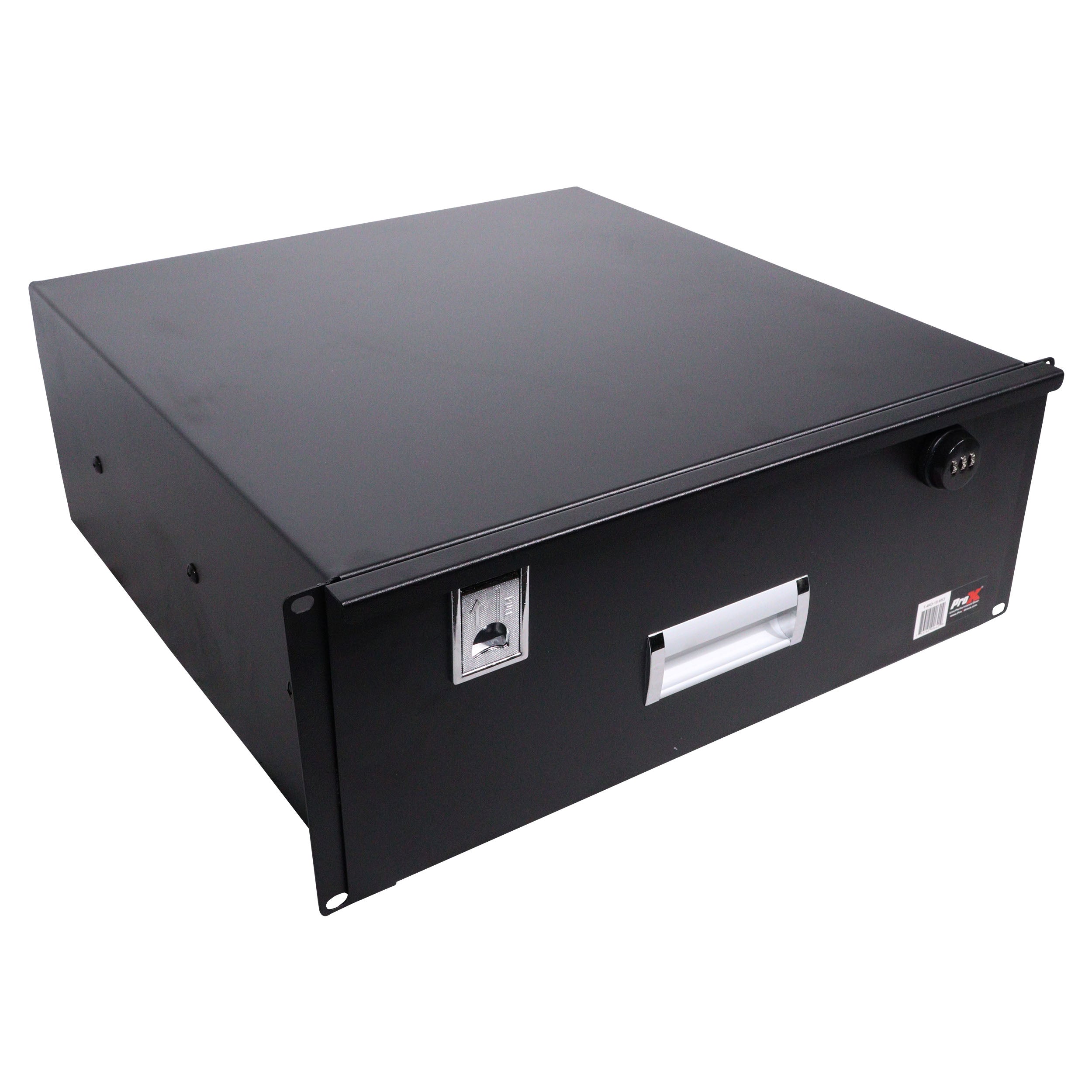 ProX 4U Rack Space 18" Depth Rack Mount Drawer for Audio, DJ, and IT Server rack cases.