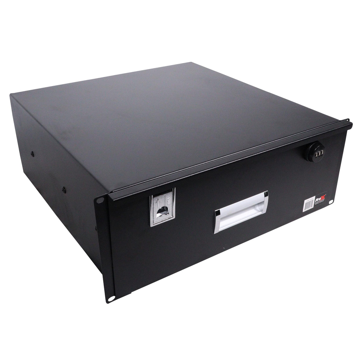 ProX 4U Rack Space 18" Depth Rack Mount Drawer for Audio, DJ, and IT Server rack cases..