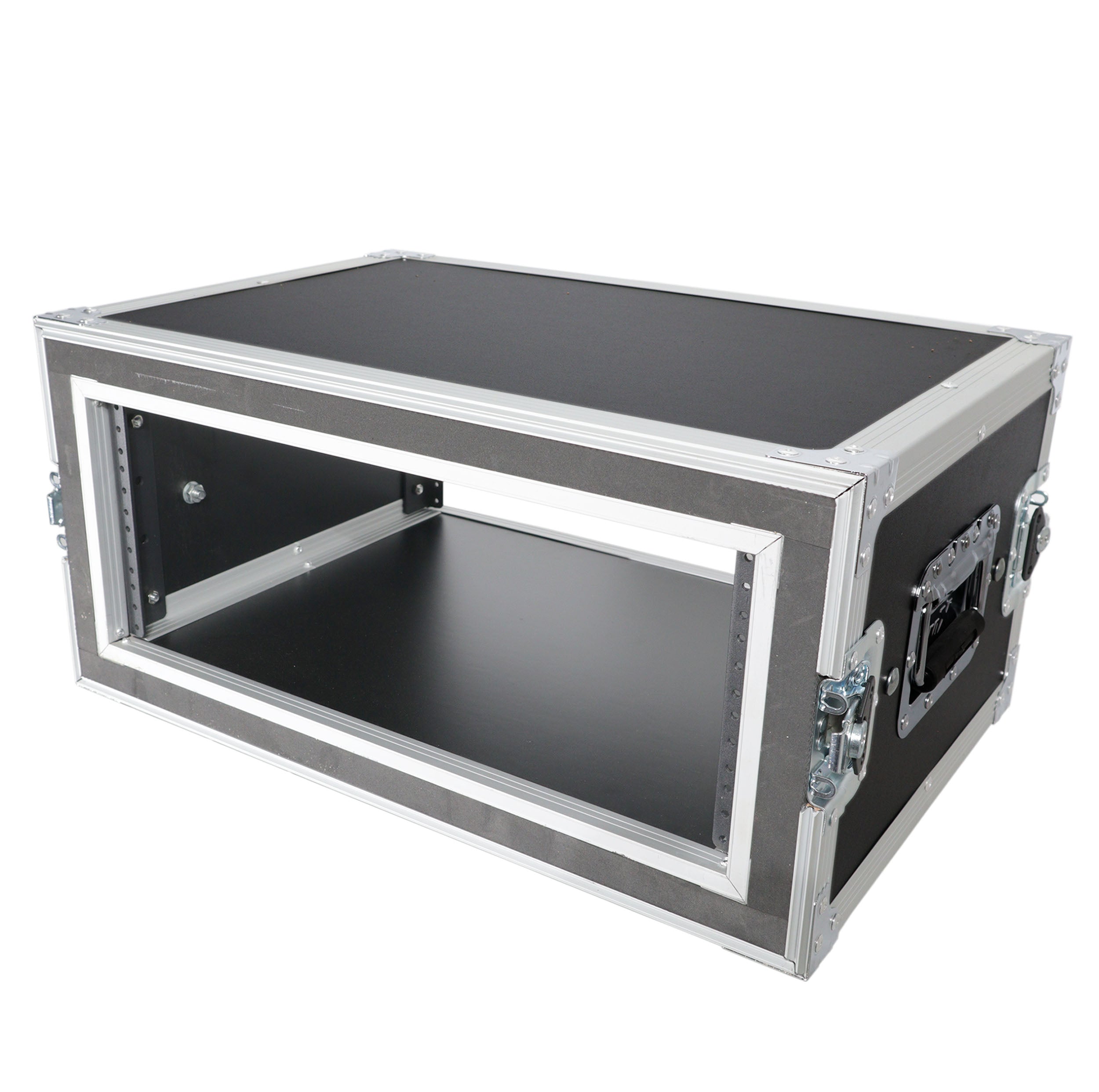 ProX 4U Vertical Shockproof Effects Rack 14" Depth Rail to Rail with Handles