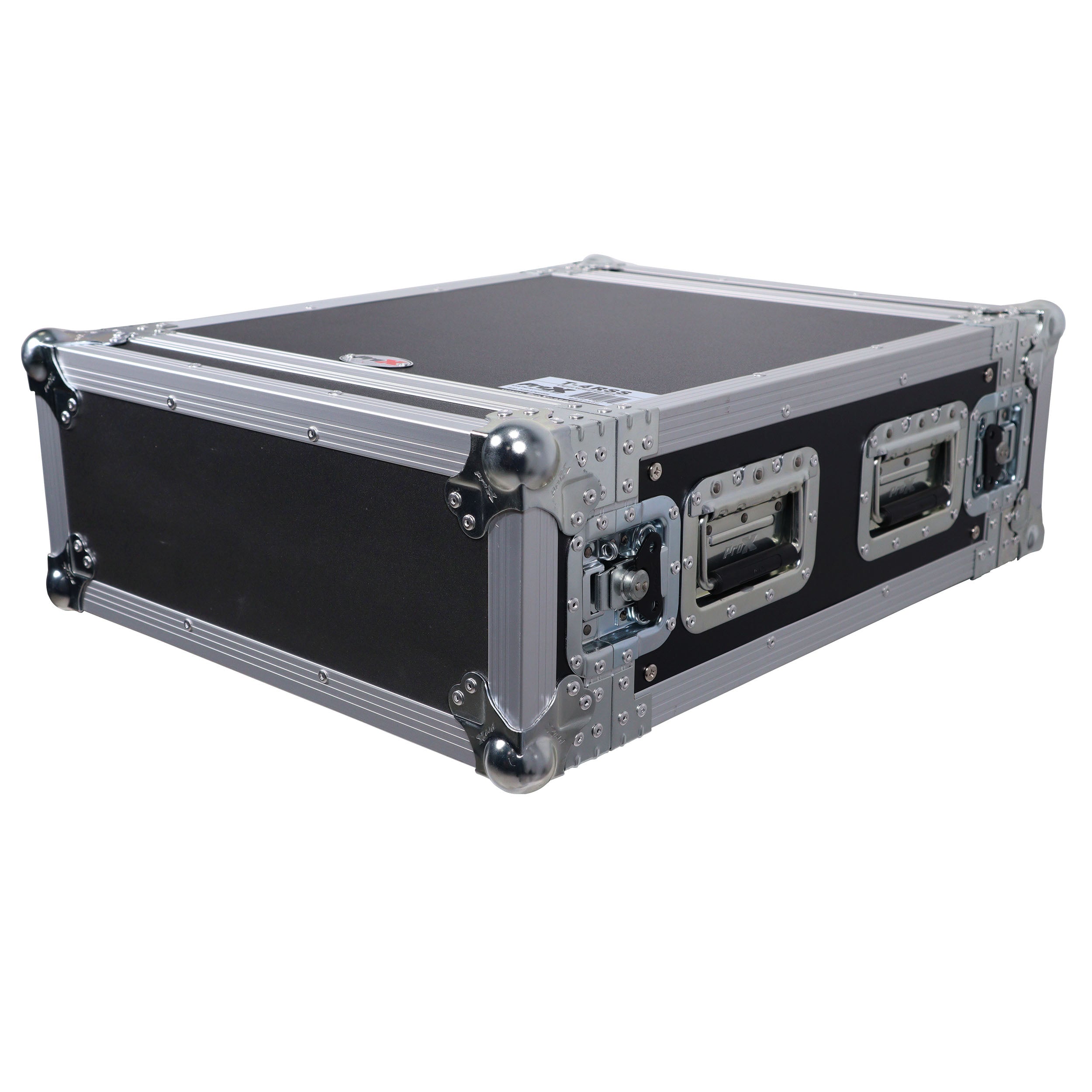 ProX 4U Space Amp Rack Mount ATA Style Flight Case 19 In. Depth