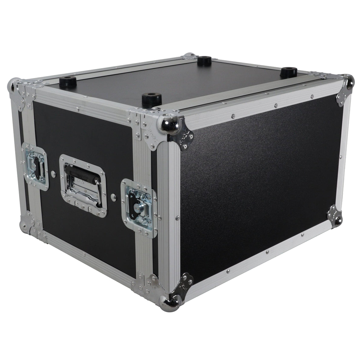 ProX 6U Vertical Shockproof Effects Rack 14" Depth Rail to Rail with Handles.