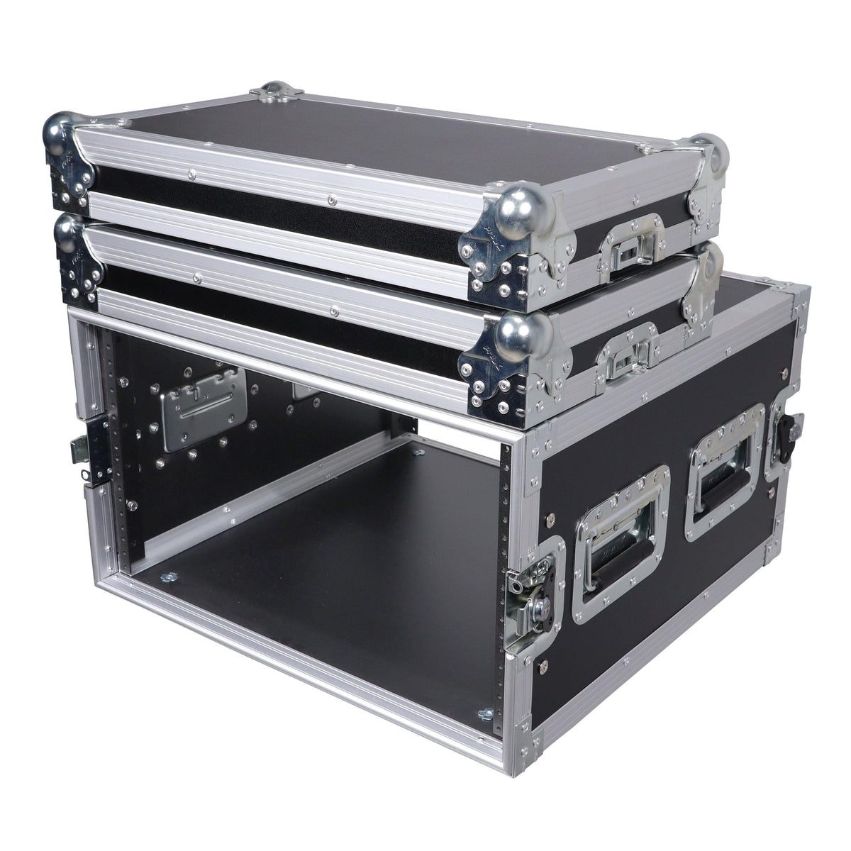 ProX 6U Space Amp Rack Mount ATA Flight Case 19" Depth.