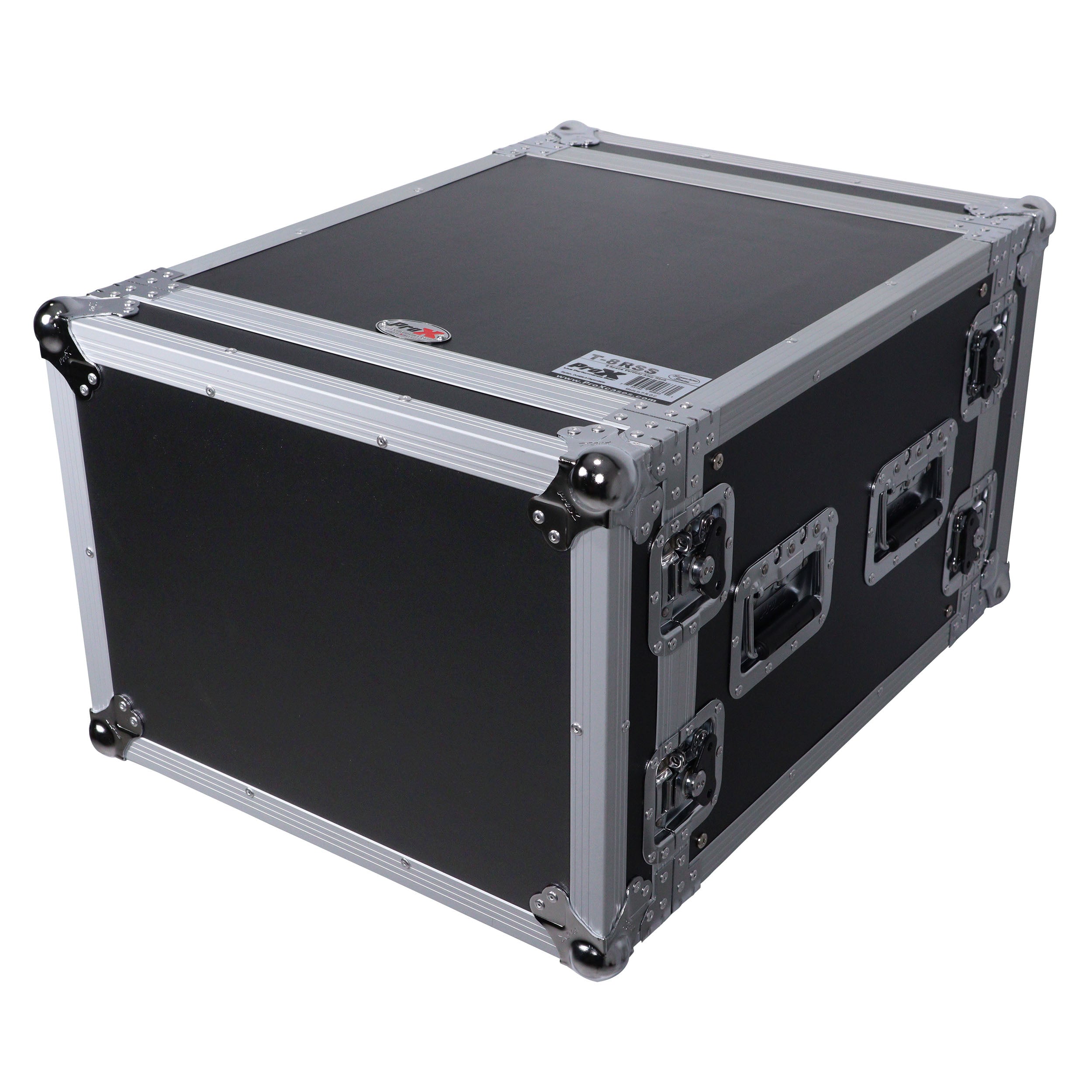 ProX 8U Space Amp Rack Mount ATA Flight Case 19" Depth