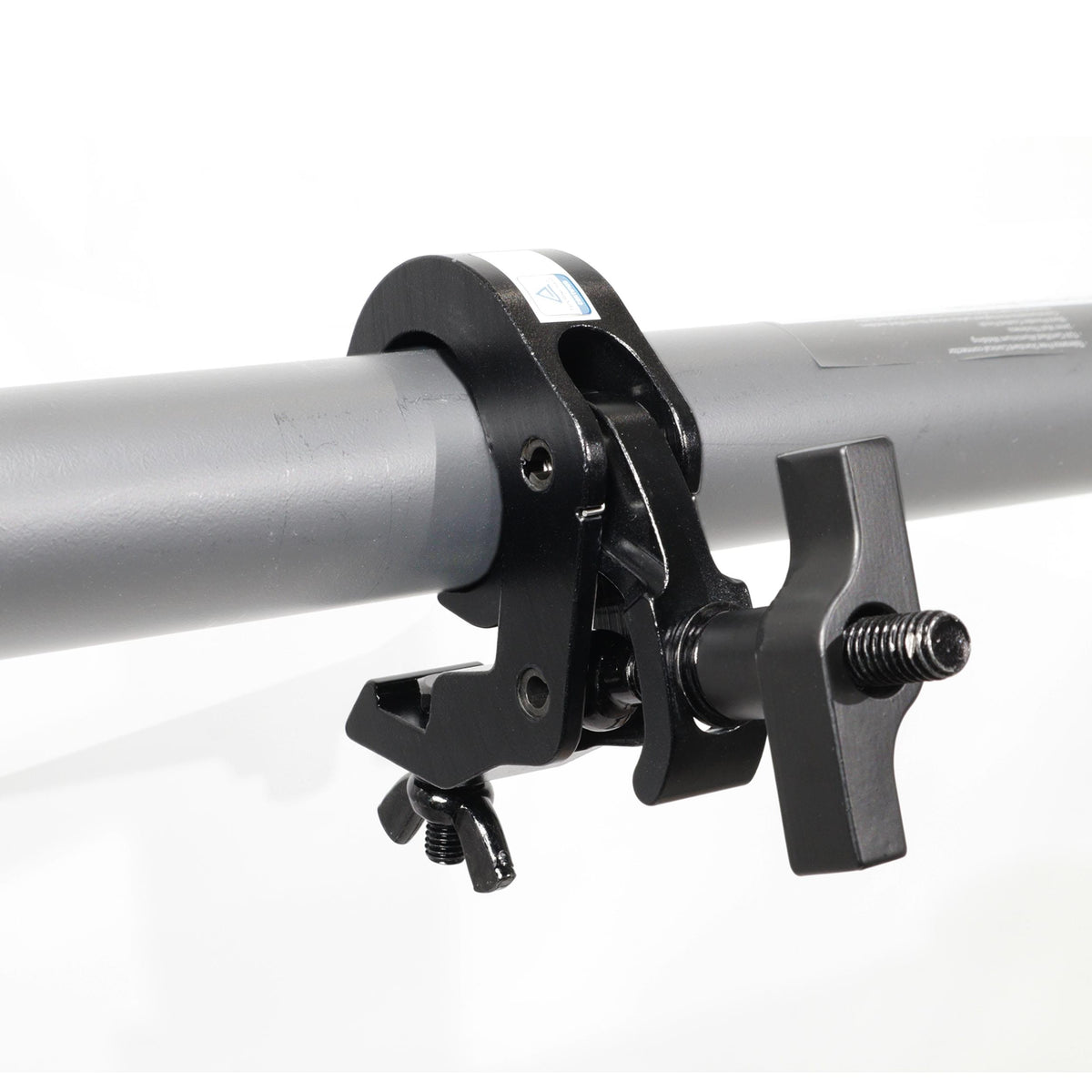 ProX Set of 4 Aluminum Self-Locking M10 Clamp with Big Wing Knob for 2" Truss Tube Capacity 330 lbs. Black Finish.