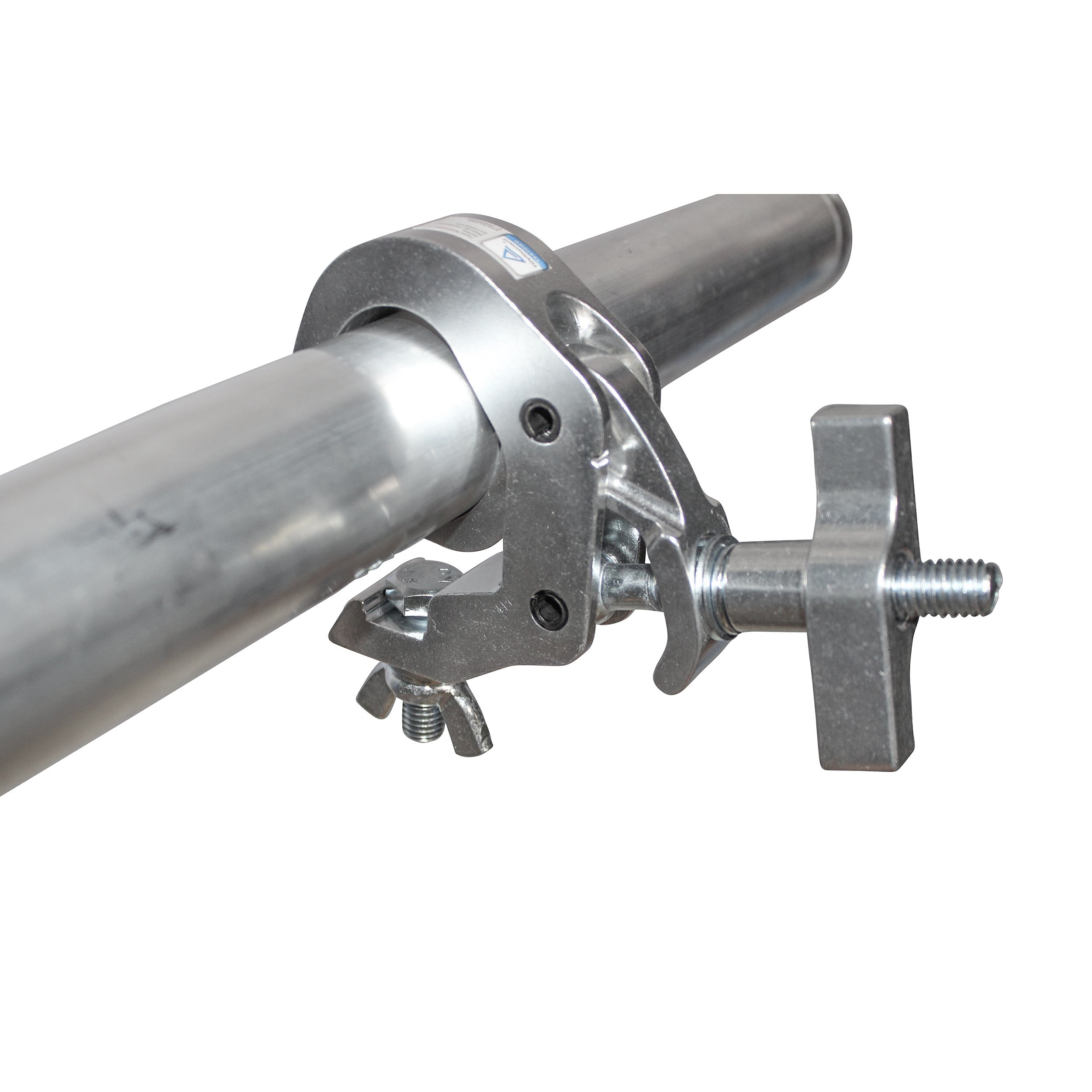 ProX Aluminum Self-Locking M10 Clamp with Big Wing Knob for 2" Truss Tube Capacity 330 lbs.