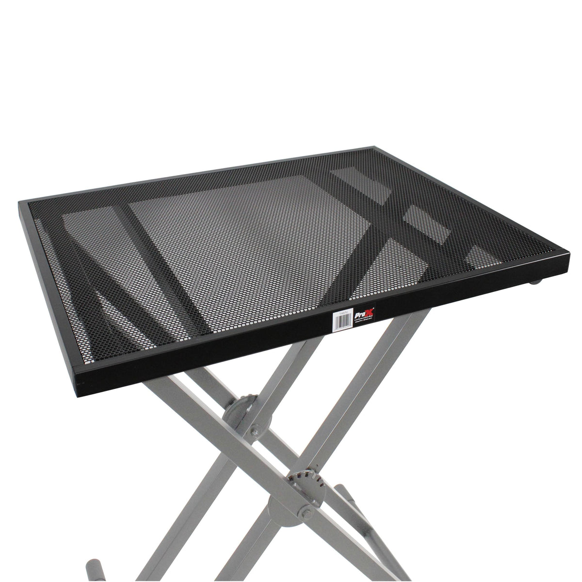 ProX Utility Music Keyboard X Stand Table Top Add on for DJ Controller Flight Case Midi Controllers Laptop.