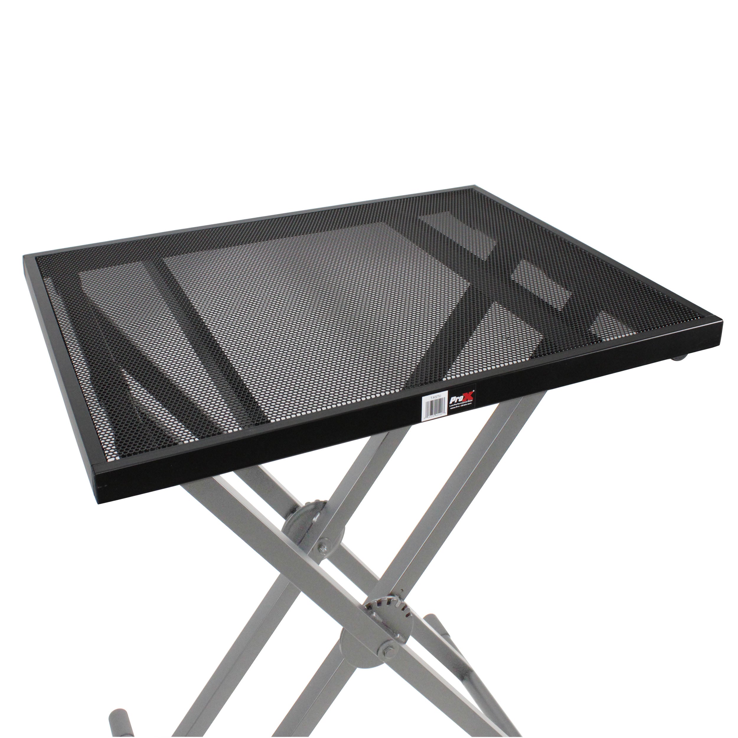 ProX Utility Music Keyboard X Stand Table Top Add on for DJ Controller Flight Case Midi Controllers Laptop