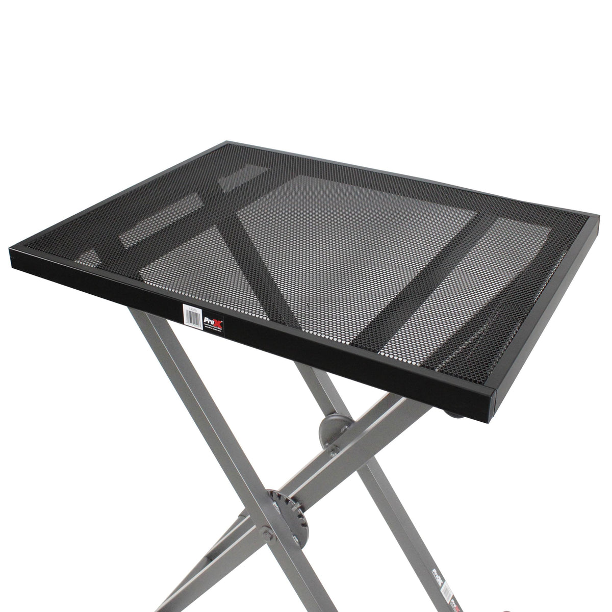 ProX Utility Music Keyboard X Stand Table Top Add on for DJ Controller Flight Case Midi Controllers Laptop.