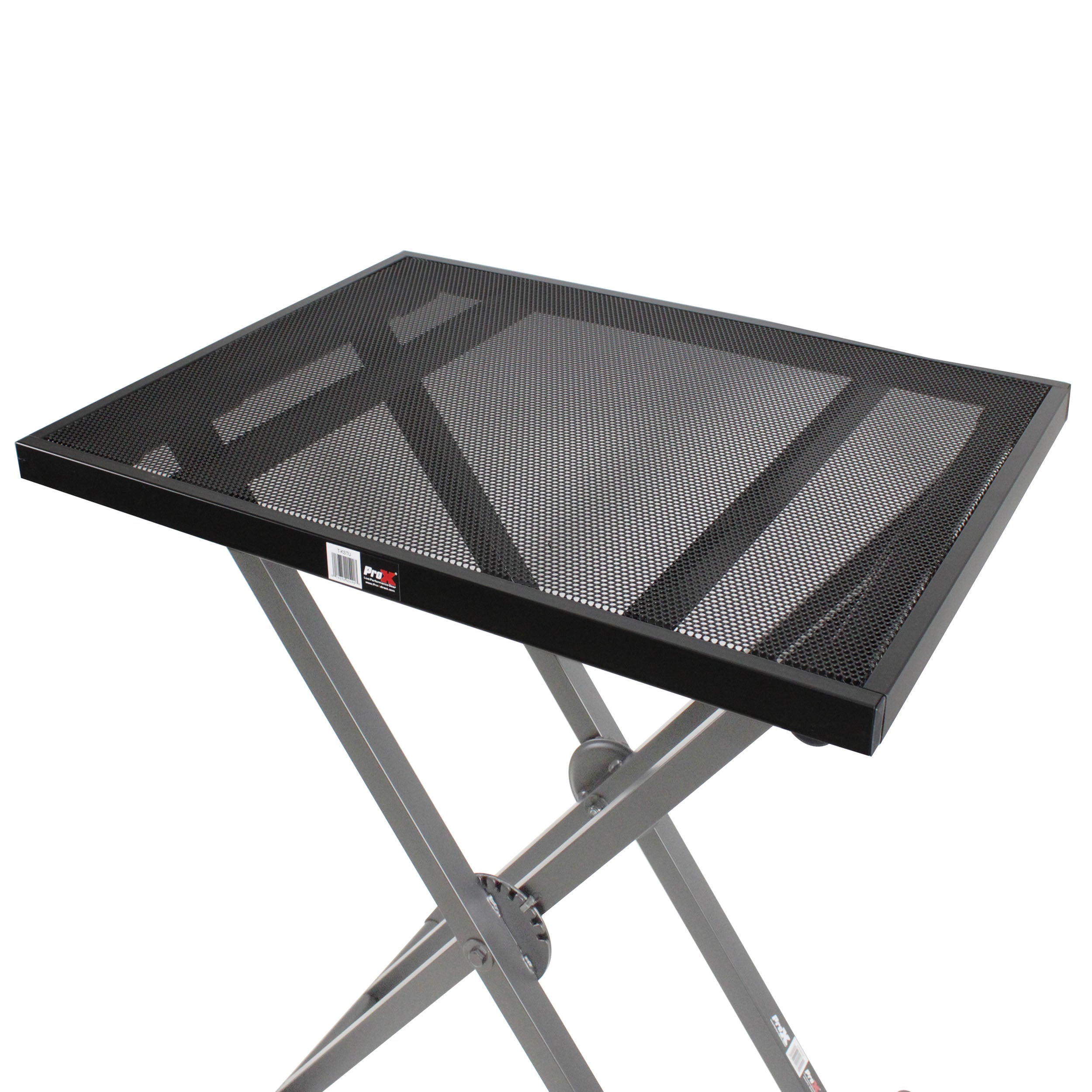 ProX Utility Music Keyboard X Stand Table Top Add on for DJ Controller Flight Case Midi Controllers Laptop