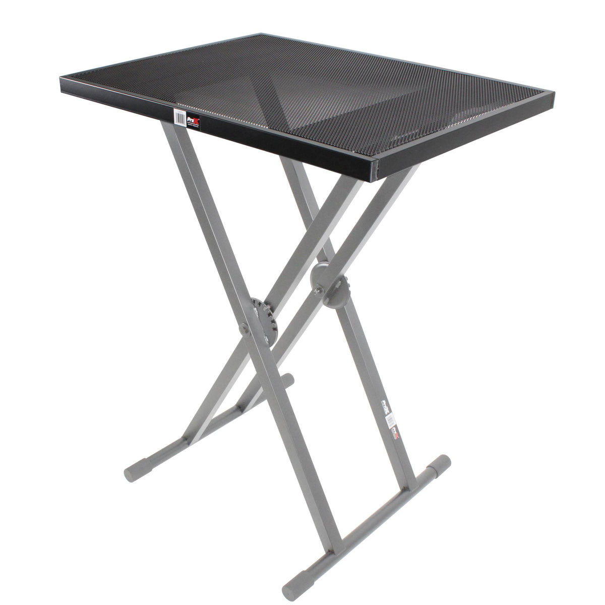 ProX Utility Music Keyboard X Stand Table Top Add on for DJ Controller Flight Case Midi Controllers Laptop.