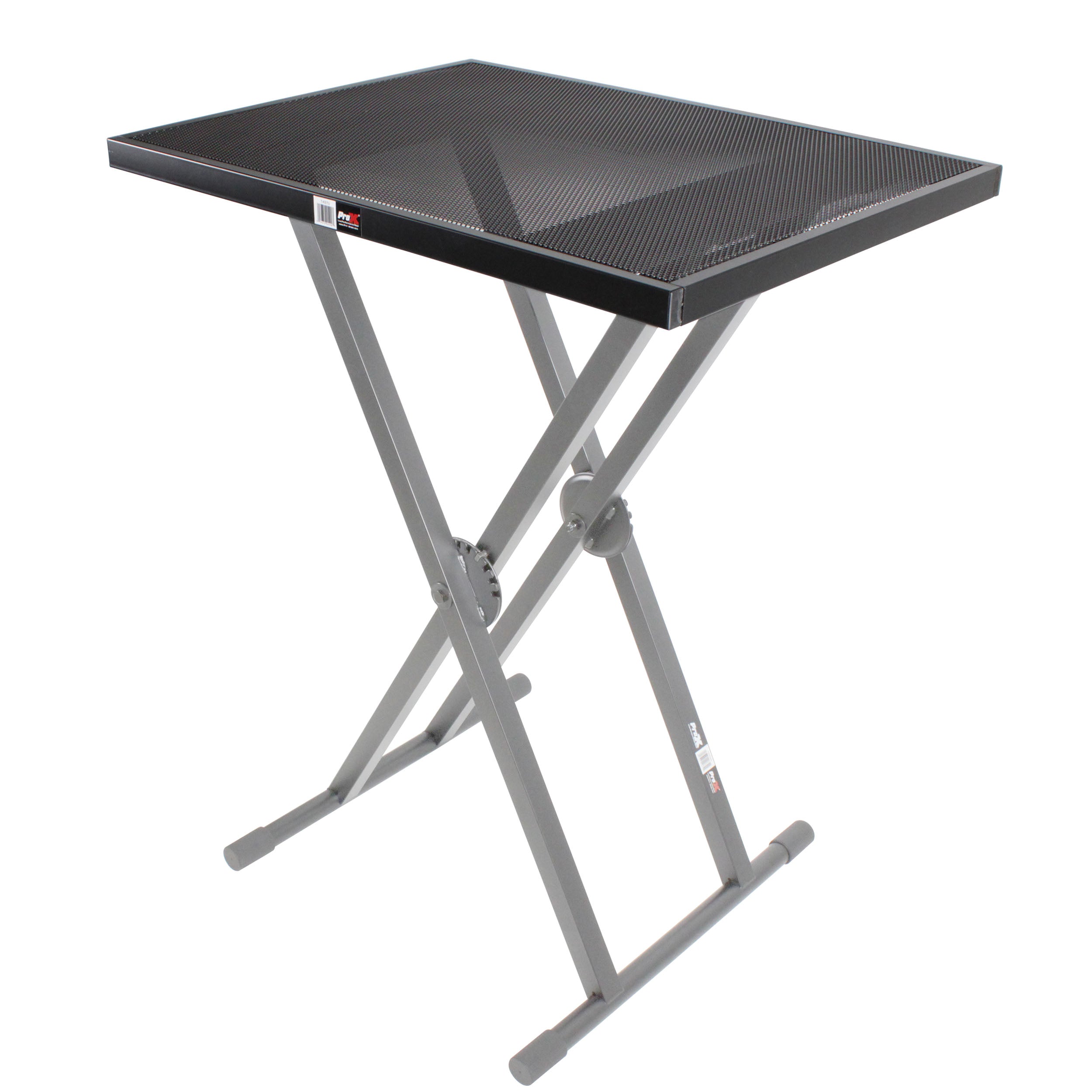 ProX Utility Music Keyboard X Stand Table Top Add on for DJ Controller Flight Case Midi Controllers Laptop