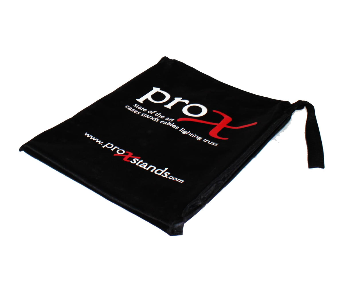 ProX XO DJ Foldable Laptop Stand with Adjustable Shelf & Carrying Bag - RED.