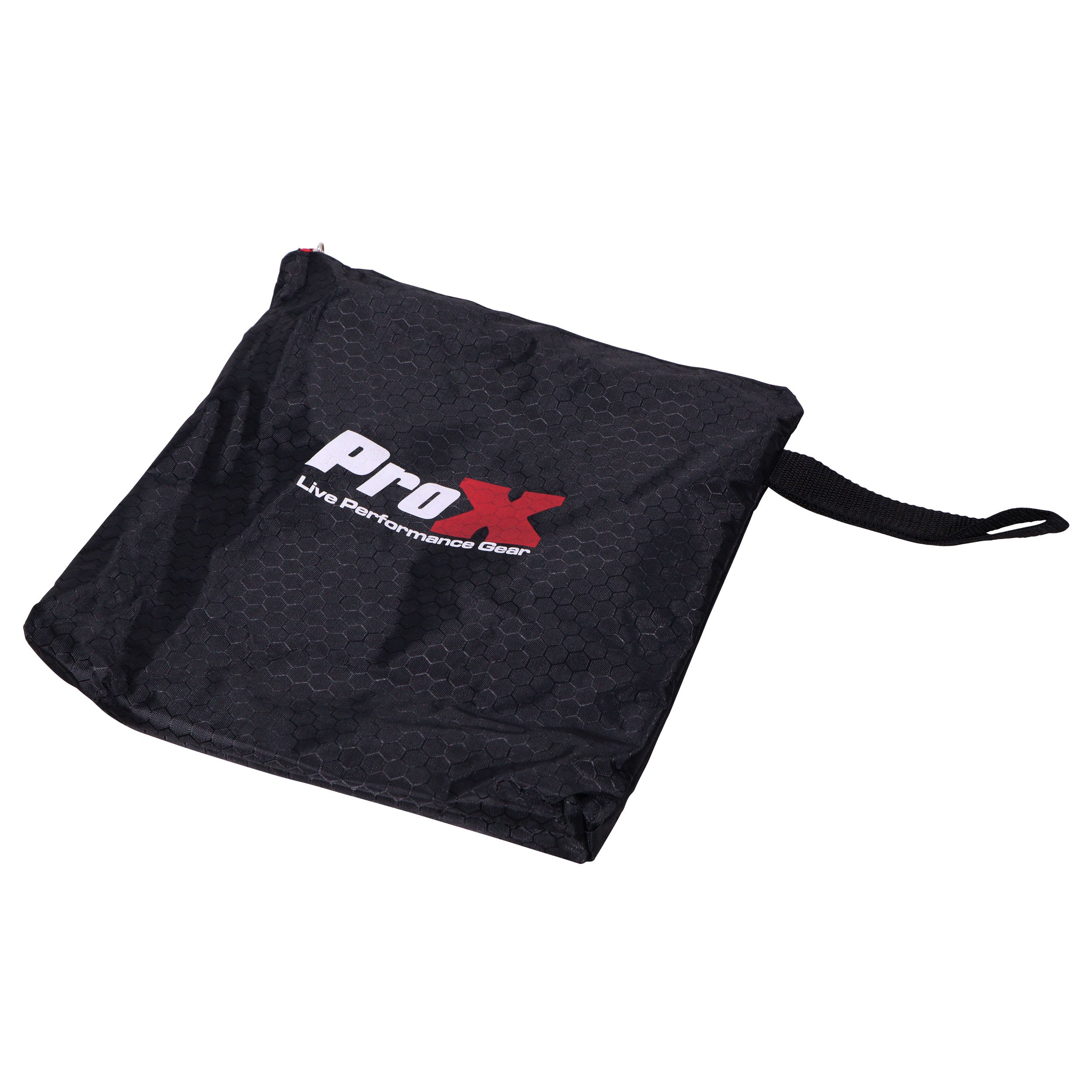 ProX XO DJ Foldable Laptop Stand with Adjustable Shelf & Carrying Bag - WHITE