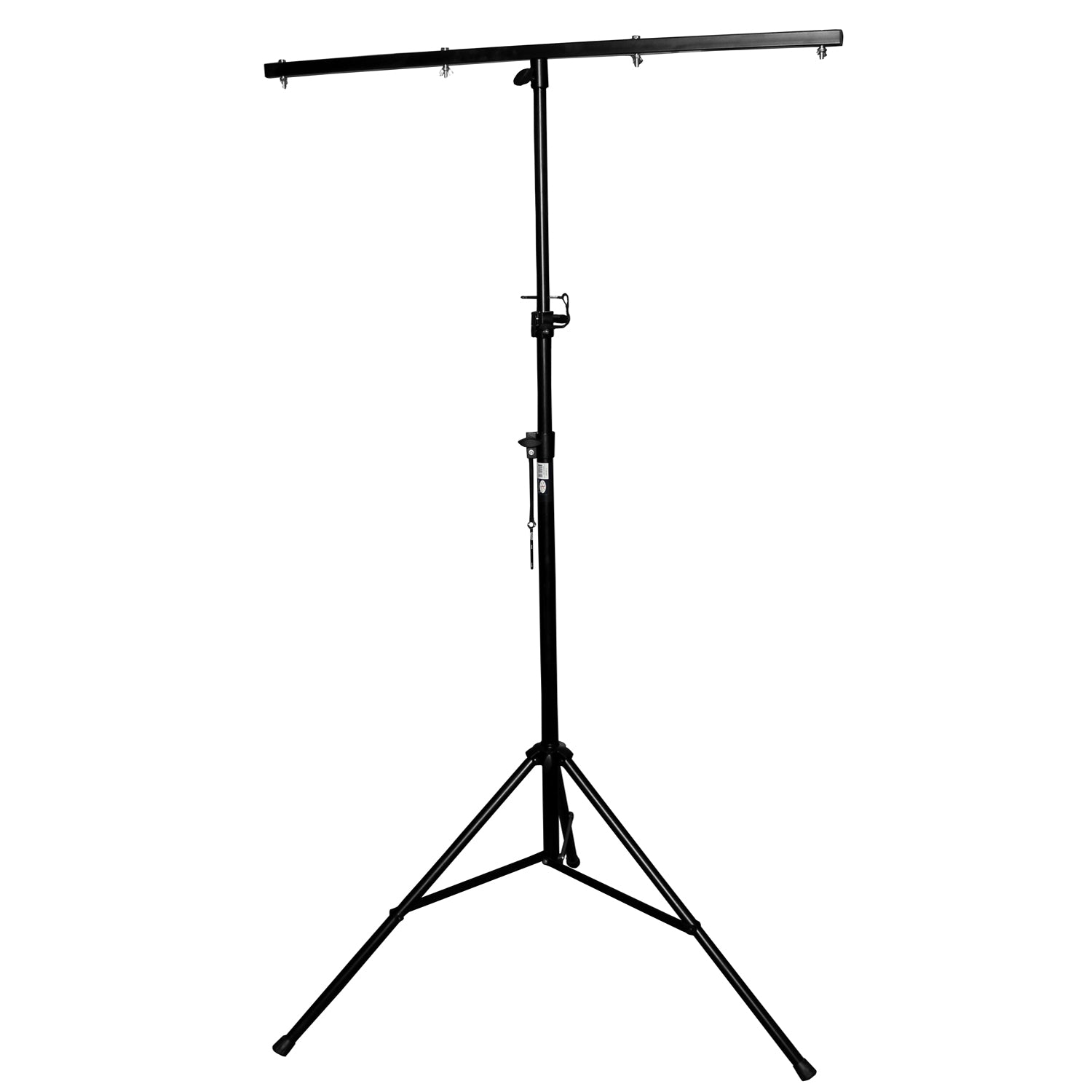 ProX Lightweight Height Adjustable DJ Lighting Stand with Square T-Bar – adjusts up to 9 Ft Height