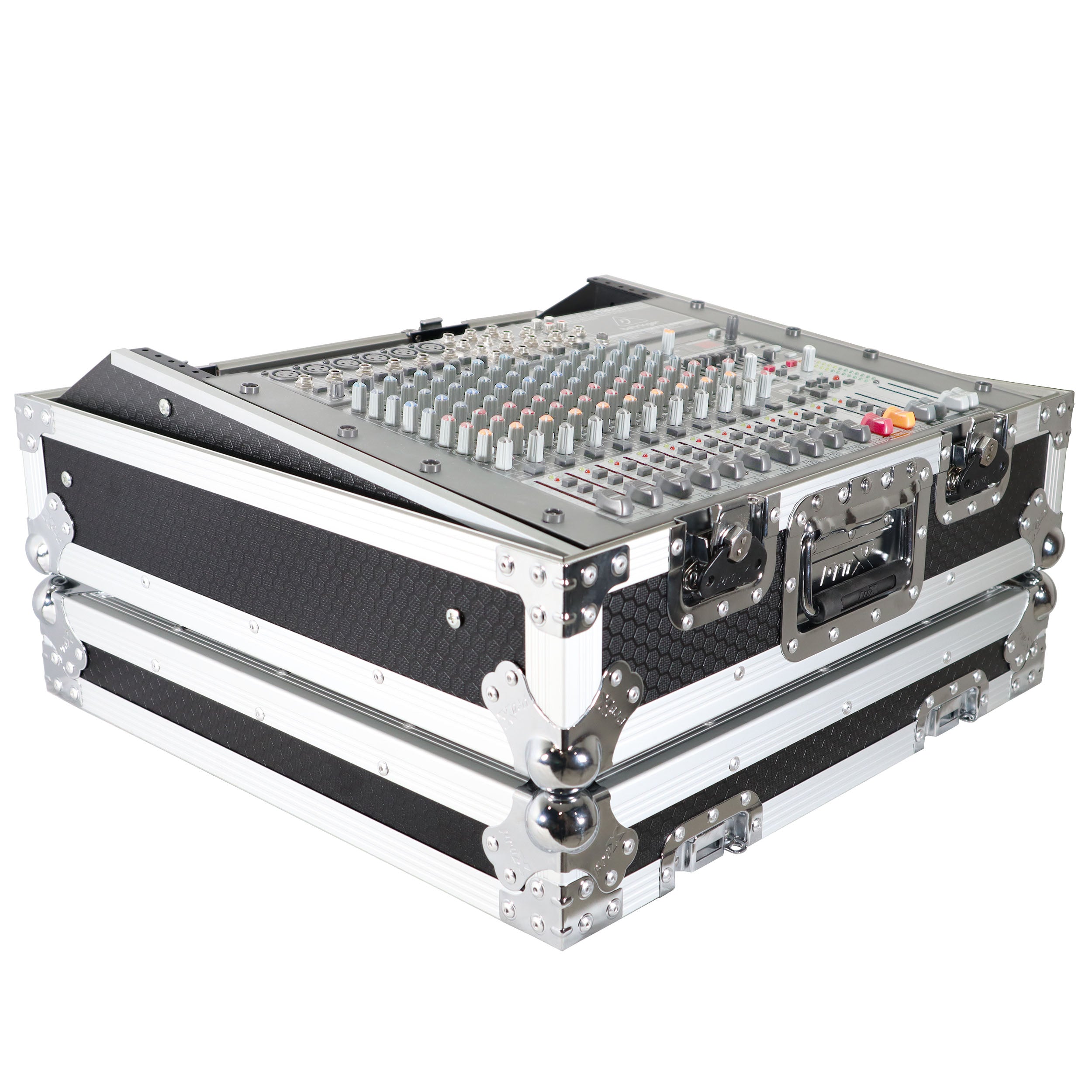 ProX 10U 19" Topload Rack Mountable Live Audio Sound Mixer DMX Flight Universal Case