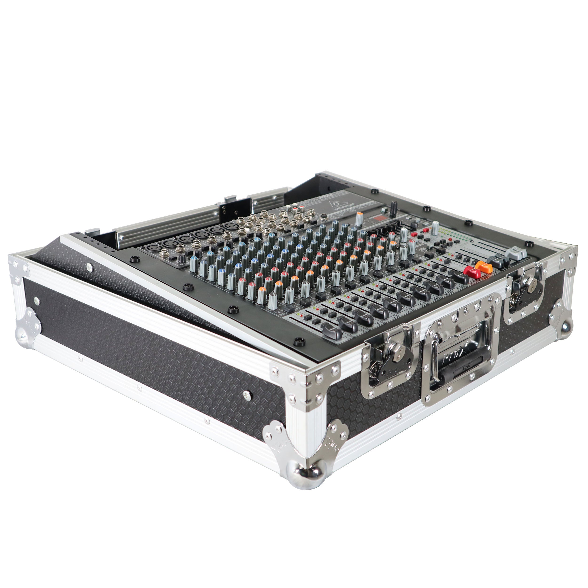 ProX 10U 19" Topload Rack Mountable Live Audio Sound Mixer DMX Flight Universal Case